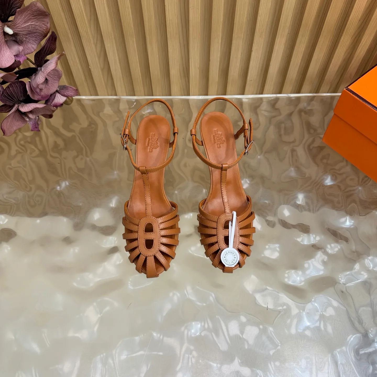 Босоножки Женские Hermes 17728254