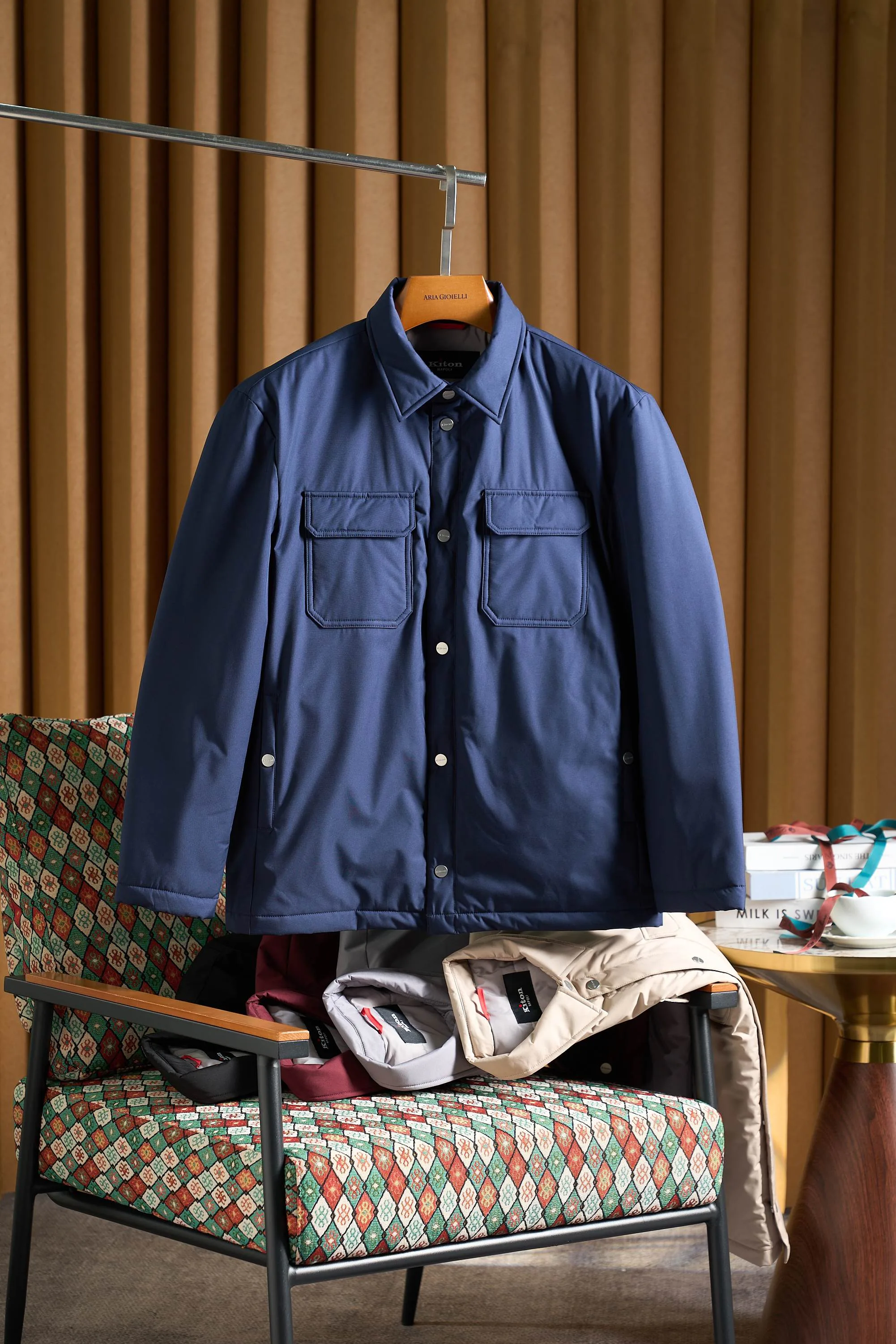 Куртки И Пуховики Мужские Kiton 282786