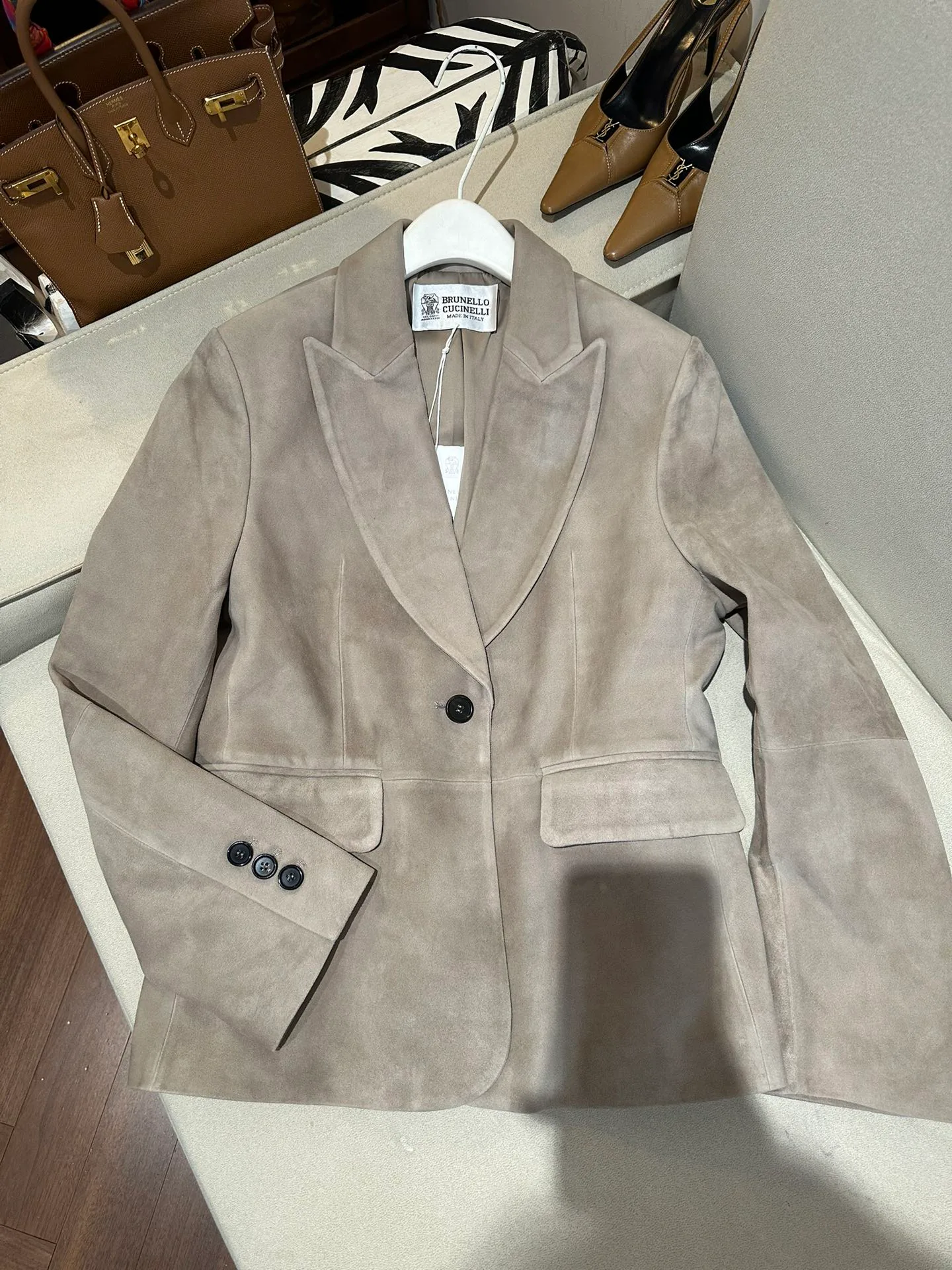 Кожаные Куртки И Дублёнки Женские Brunello Cucinelli 11349914