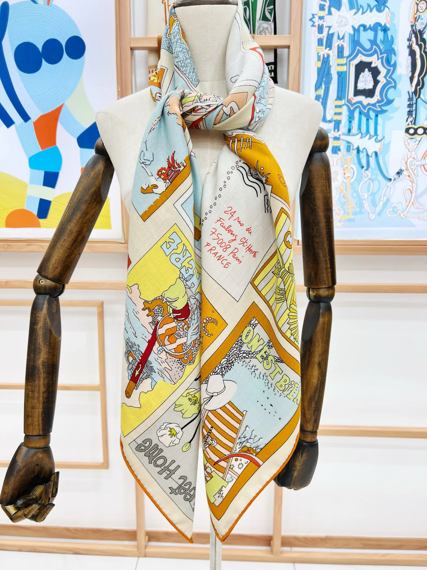 Платки Hermes 18627151