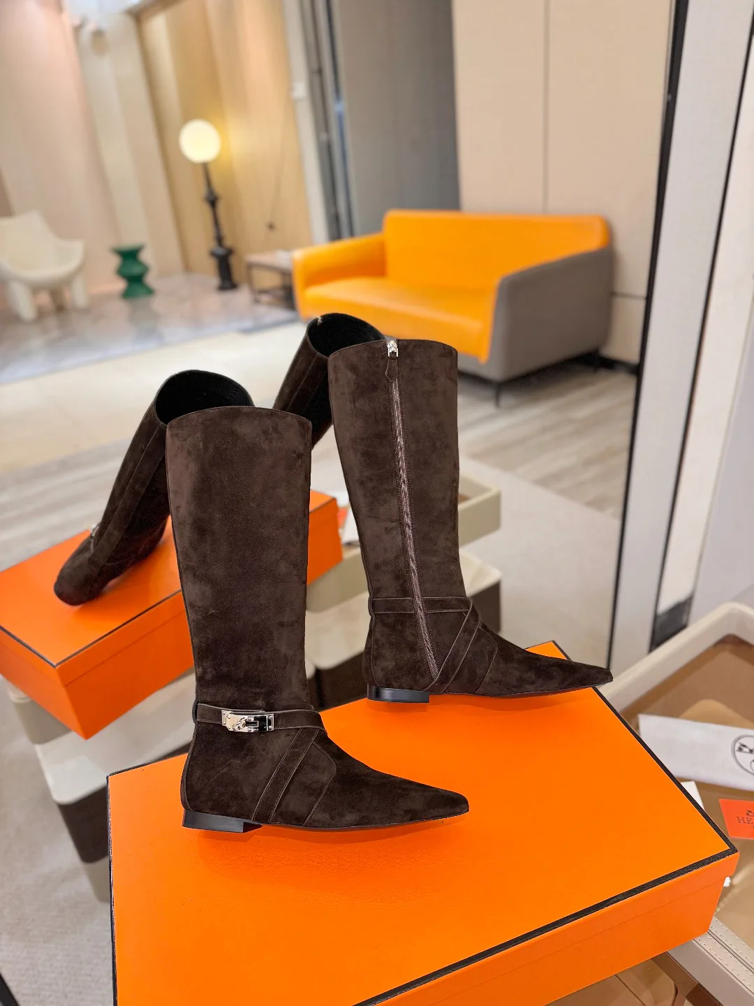 Сапоги Женские Hermes 18621688