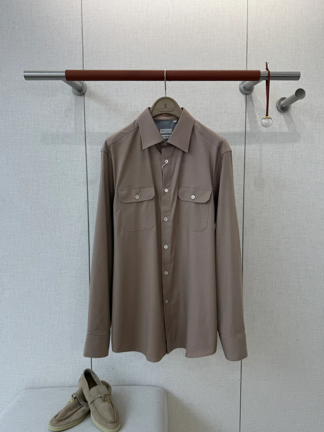 Рубашки Мужские Brunello Cucinelli 10088623