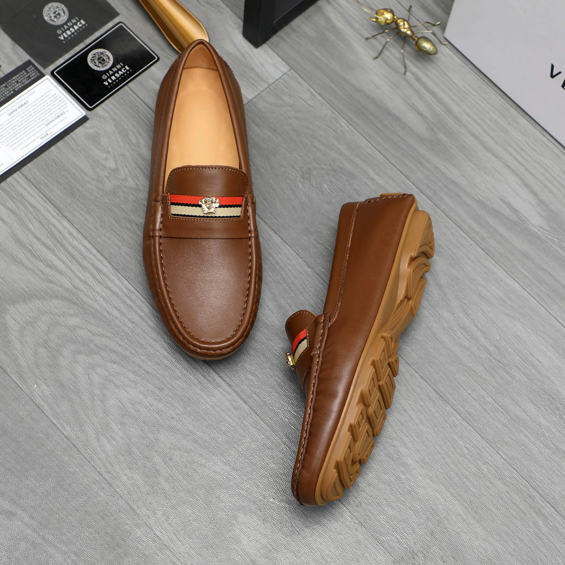 Мокасины Мужские Versace 11703845