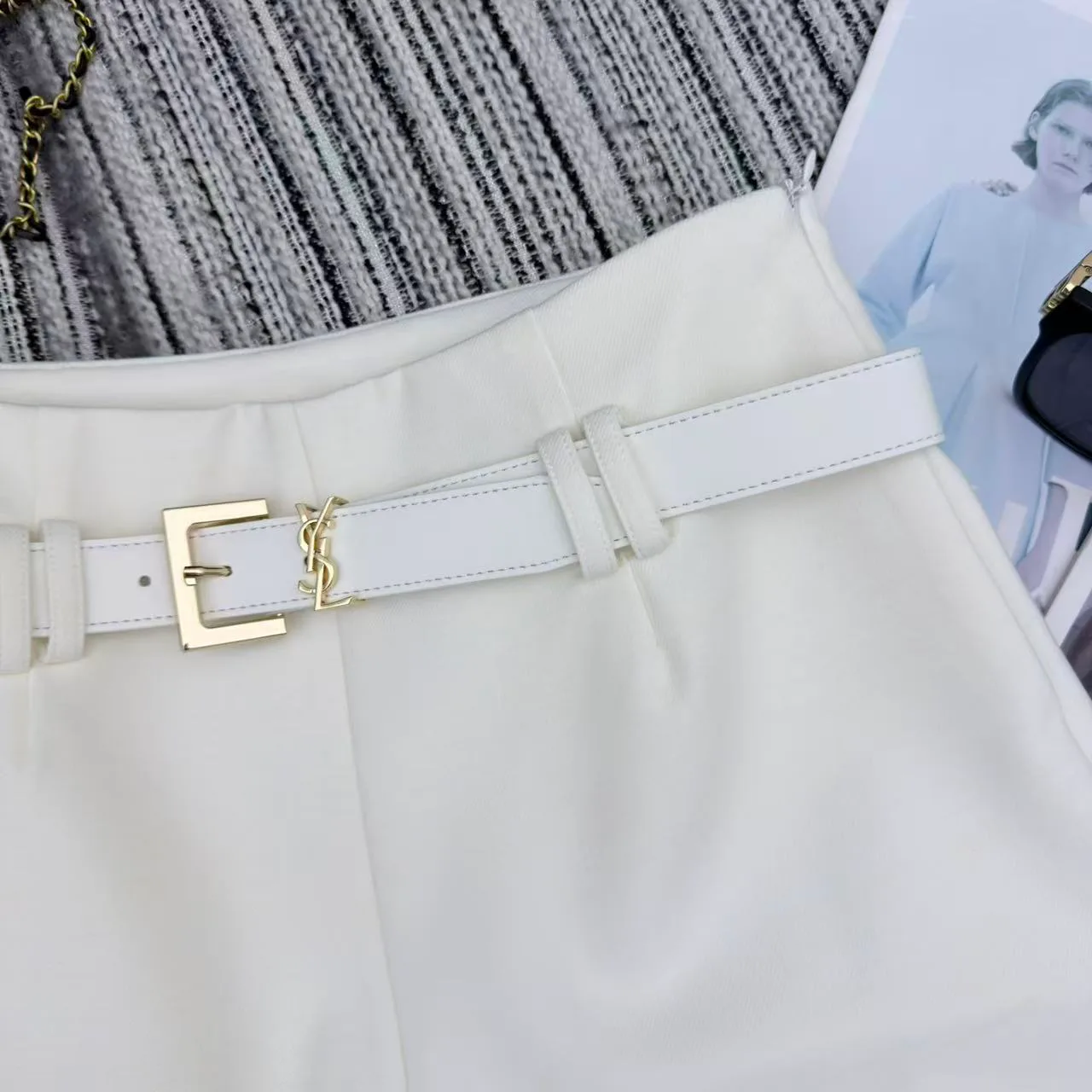 Шорты Женские Saint Laurent 11660463