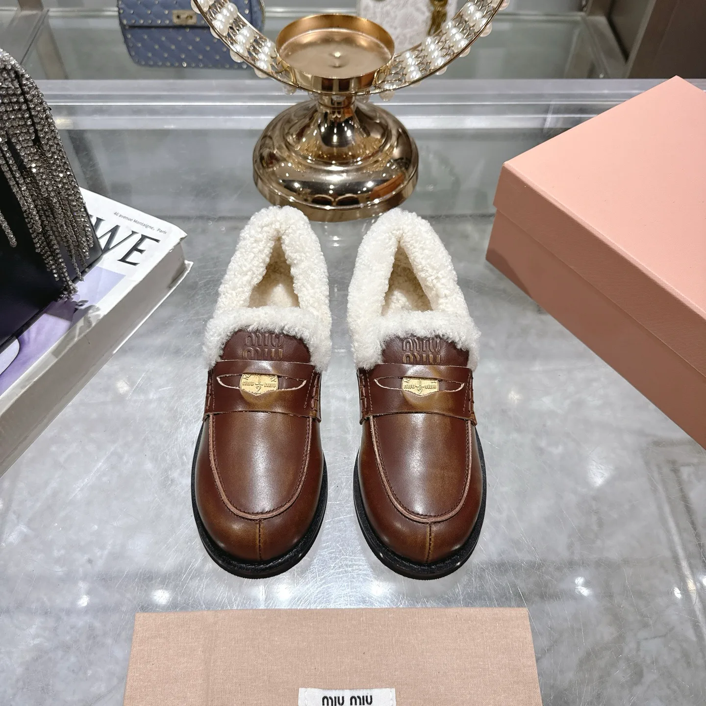 Лоферы Женские Miu Miu 397852