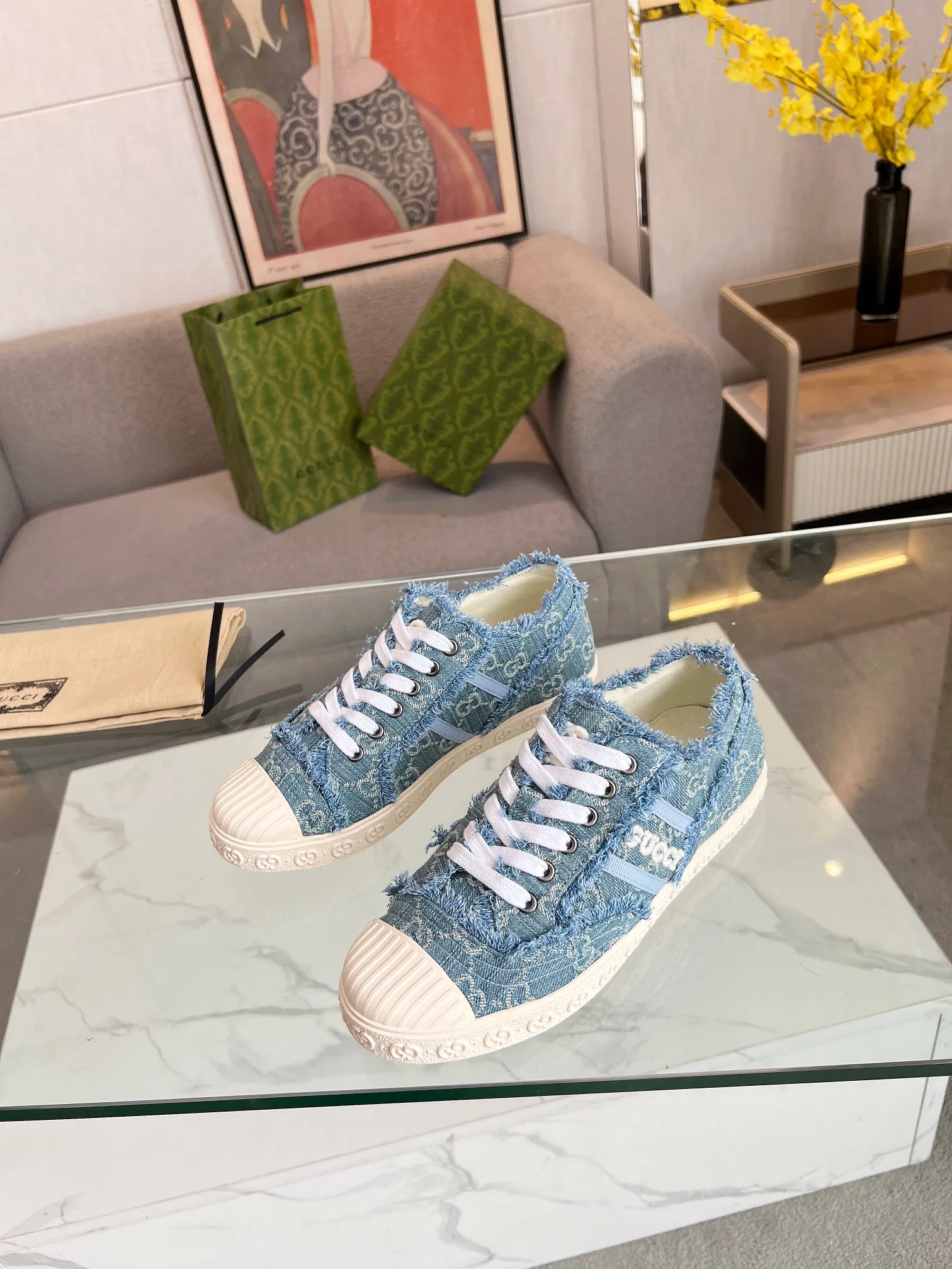 Кеды Женские Gucci 1040394