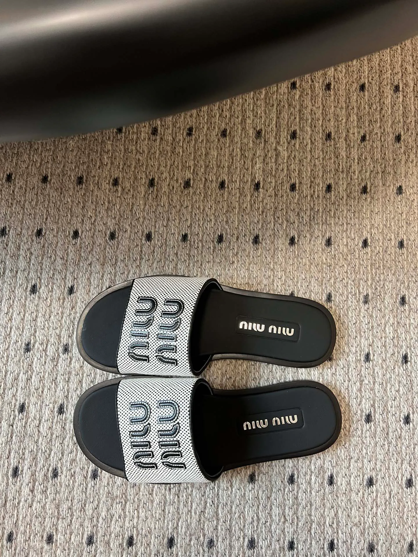 Шлепанцы Женские Miu Miu 13023