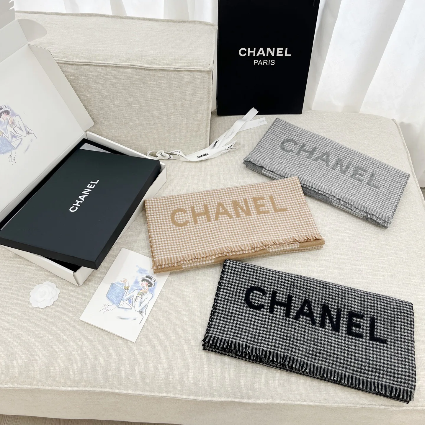 Шарфы Chanel 1628387