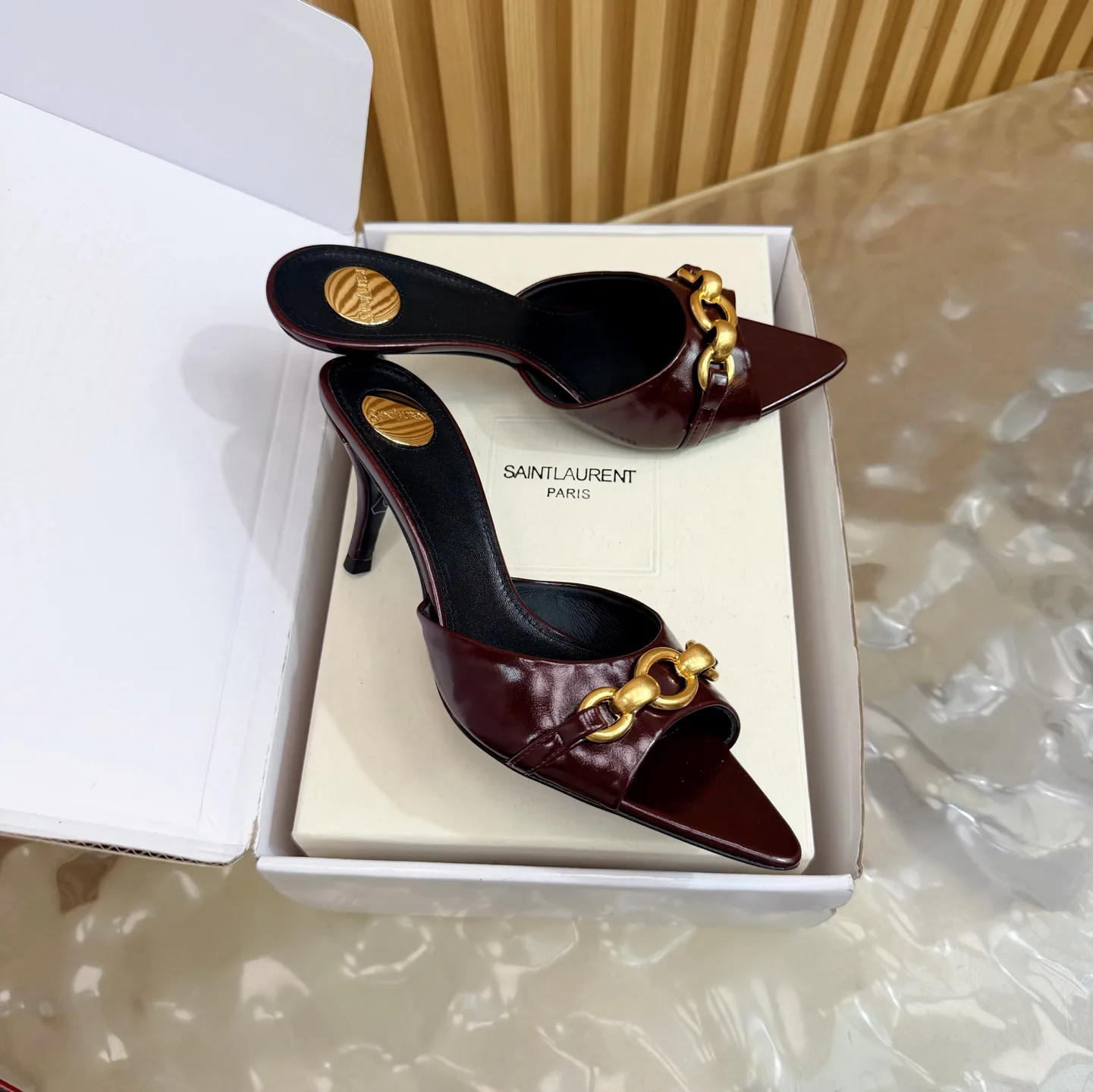 Мюли И Сабо Женские Saint Laurent 11705755