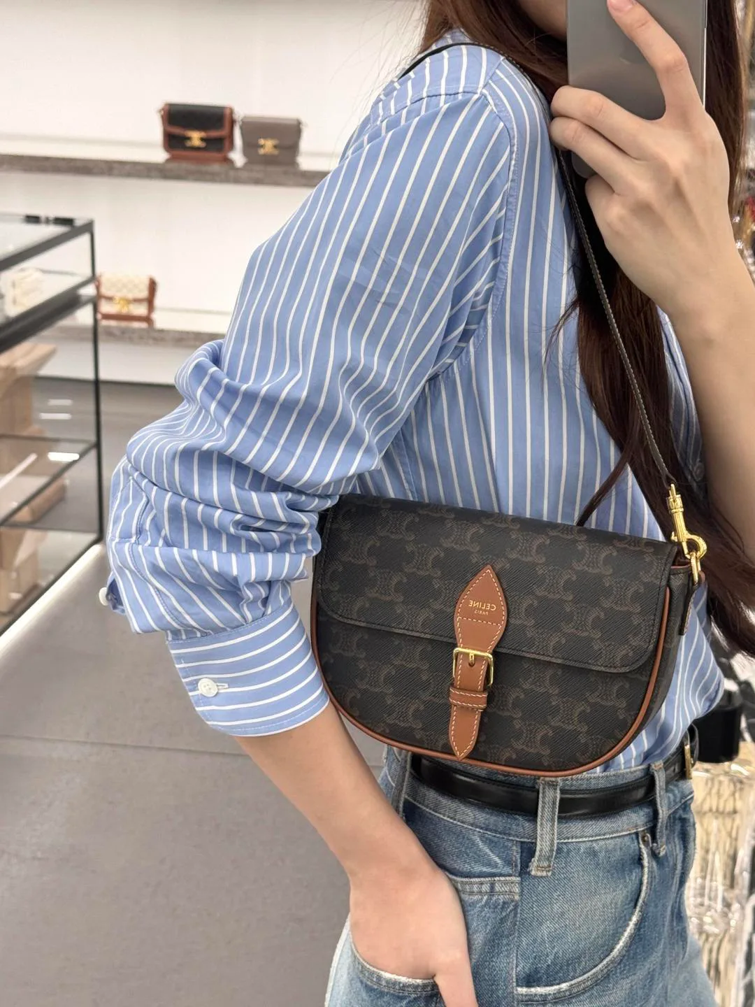 Сумки На Ремне Женские Celine 1914410