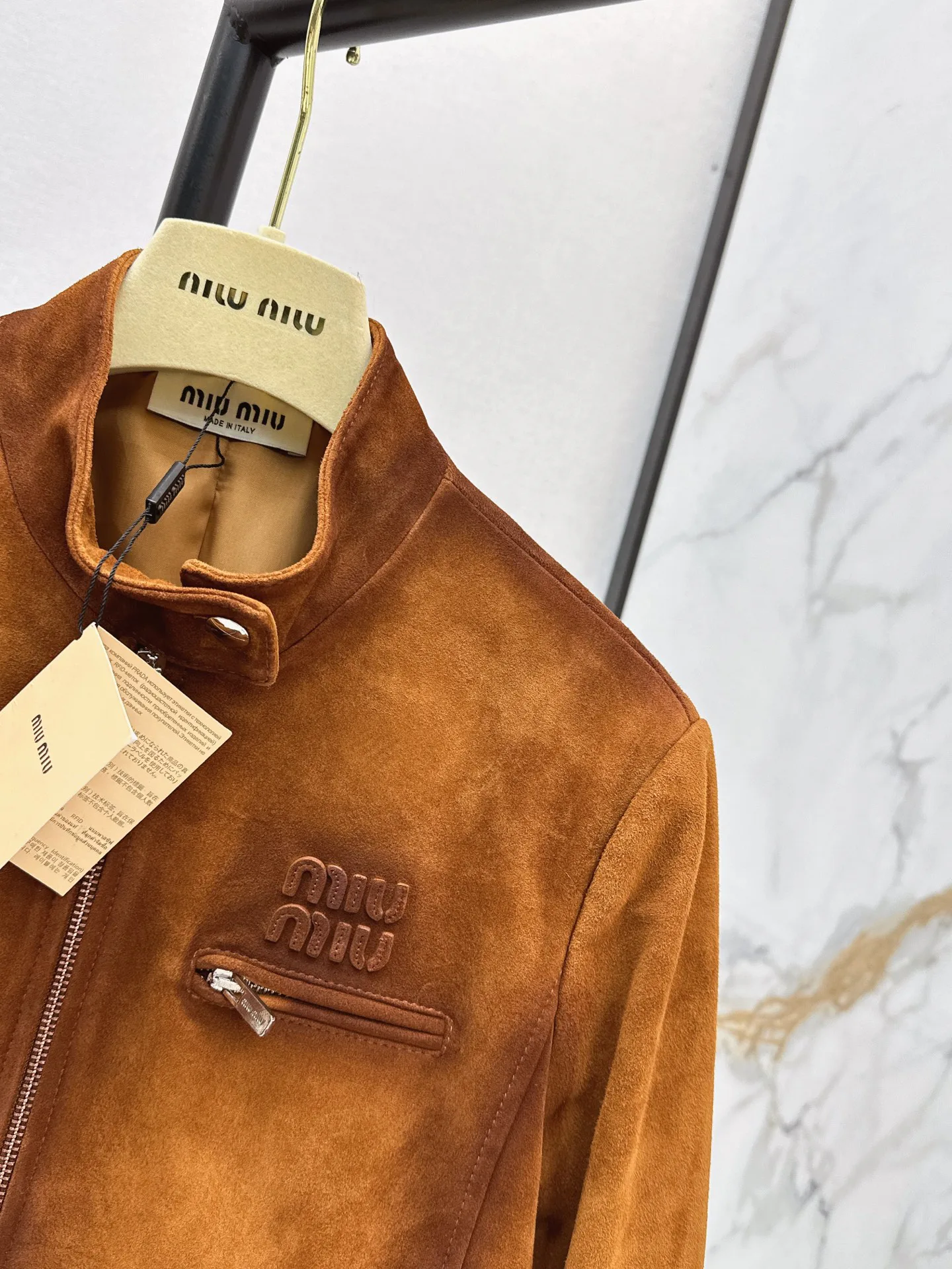 Кожаные Куртки И Дублёнки Женские Miu Miu 16860480