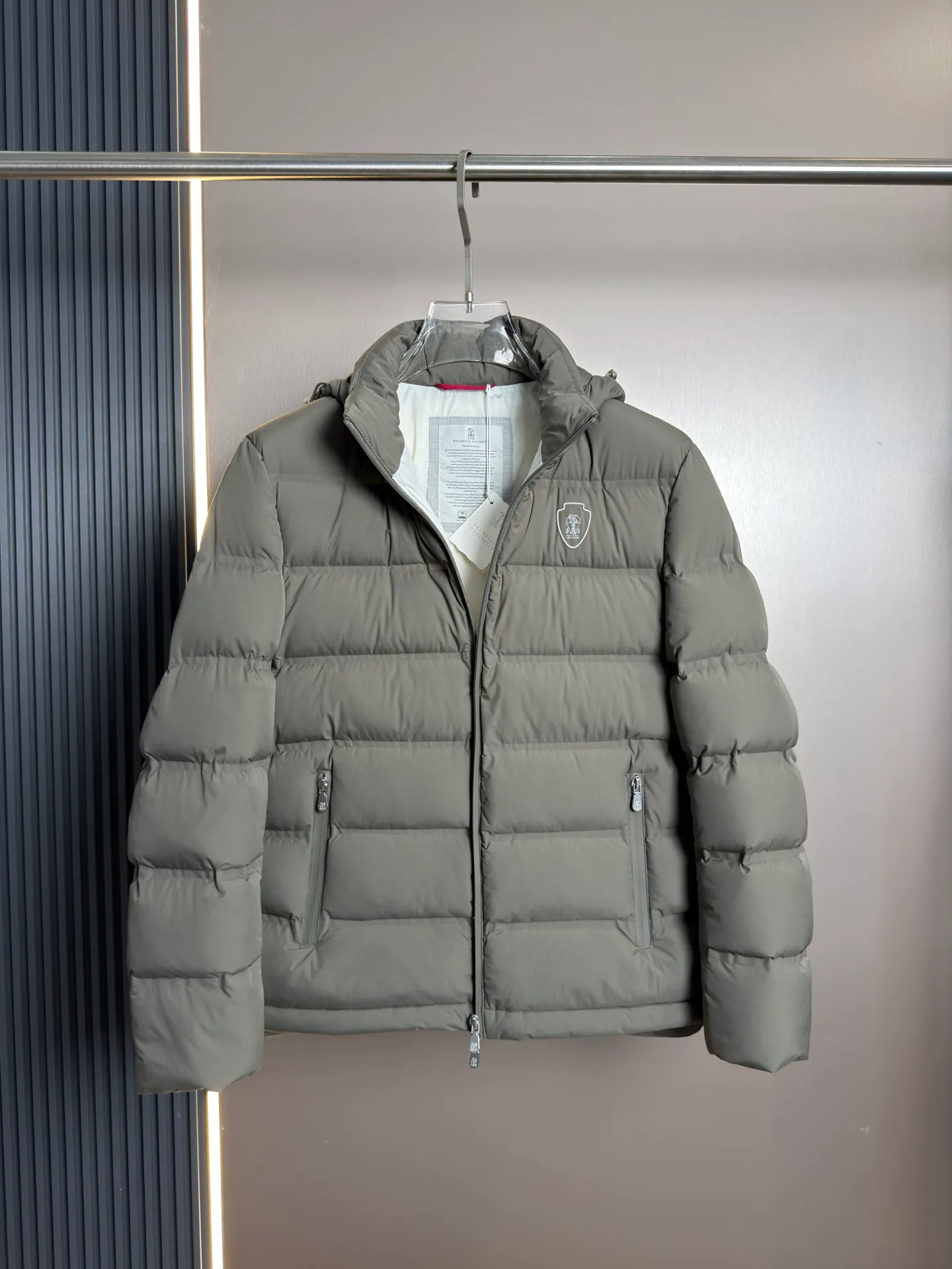 Куртки И Пуховики Мужские Brunello Cucinelli 17915387