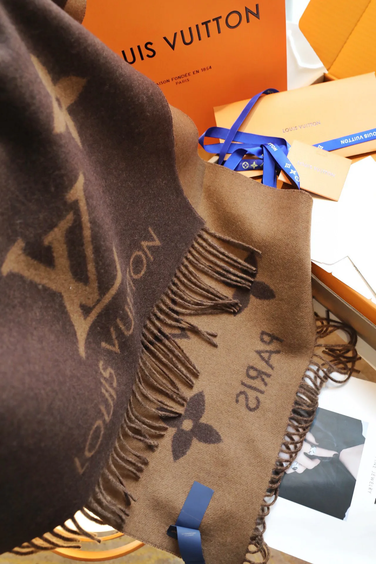 Шарфы Louis Vuitton 5396915