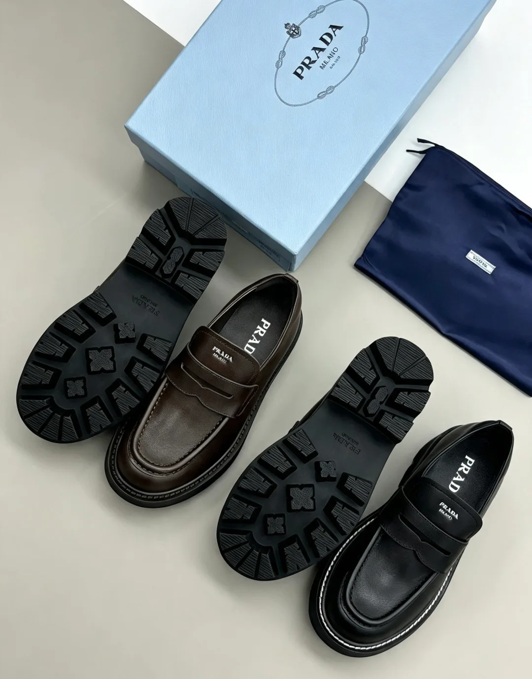 Лоферы И Мокасины Женские Prada 18223993