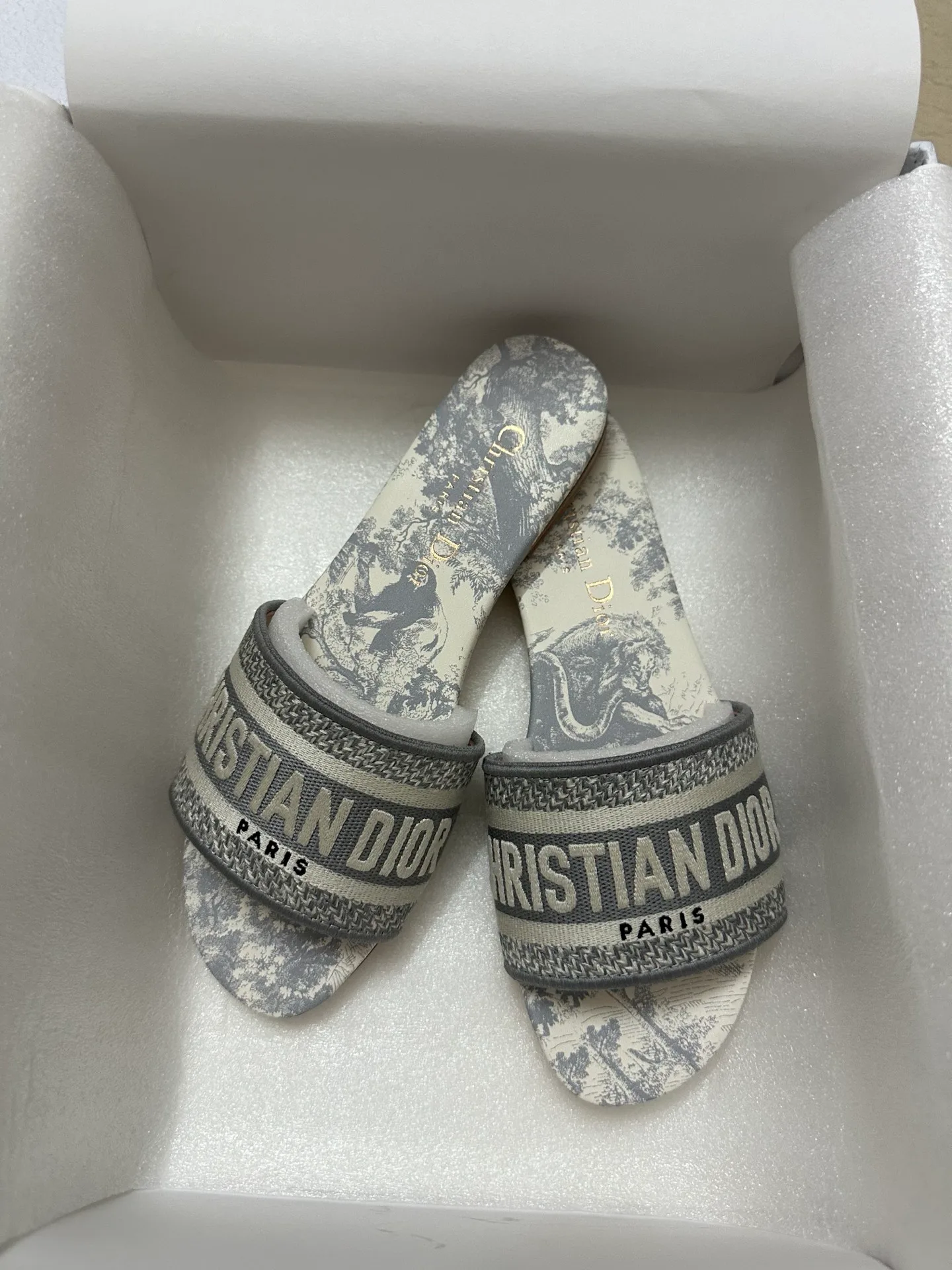 Шлепанцы Женские Christian Dior 633304