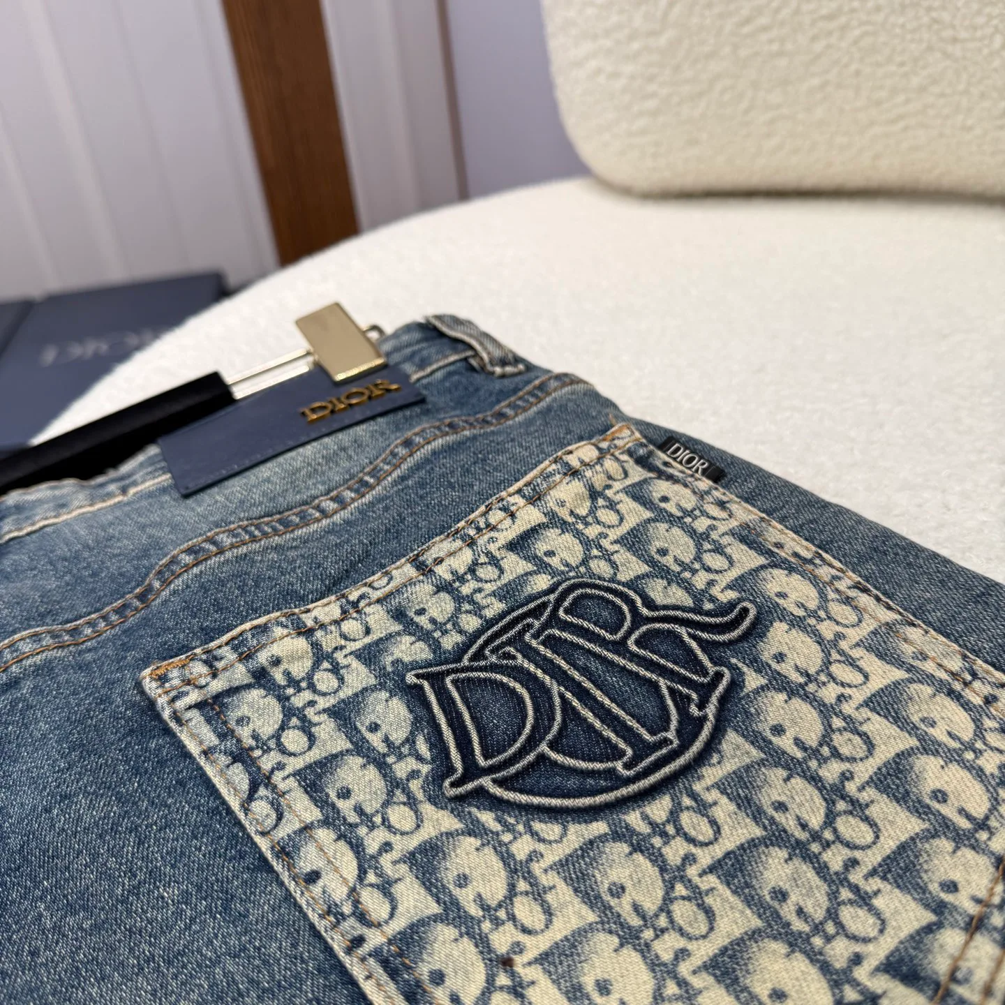 Джинсы Мужские Christian Dior 18029738