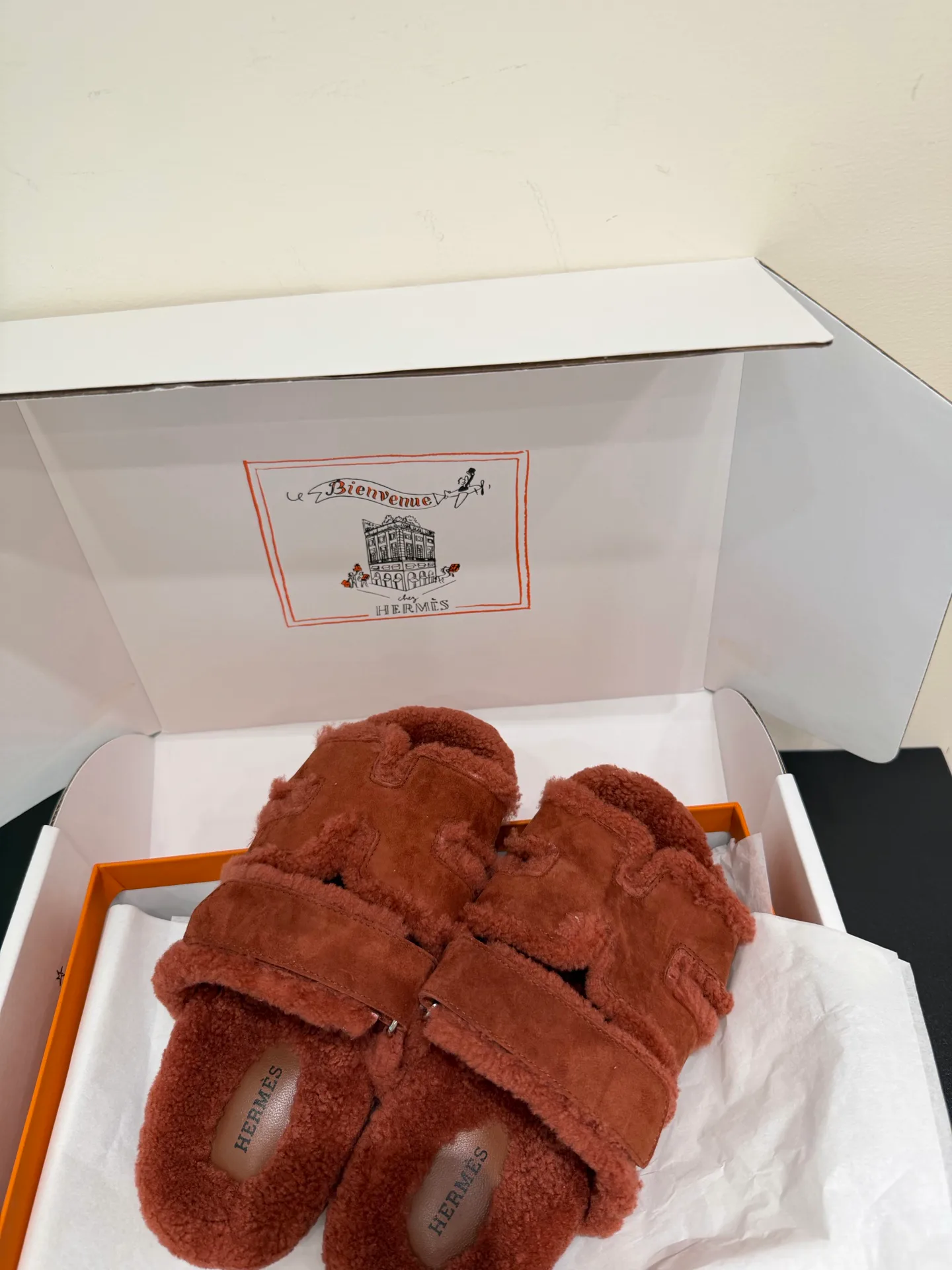 Тапочки Женские Hermes 17956512