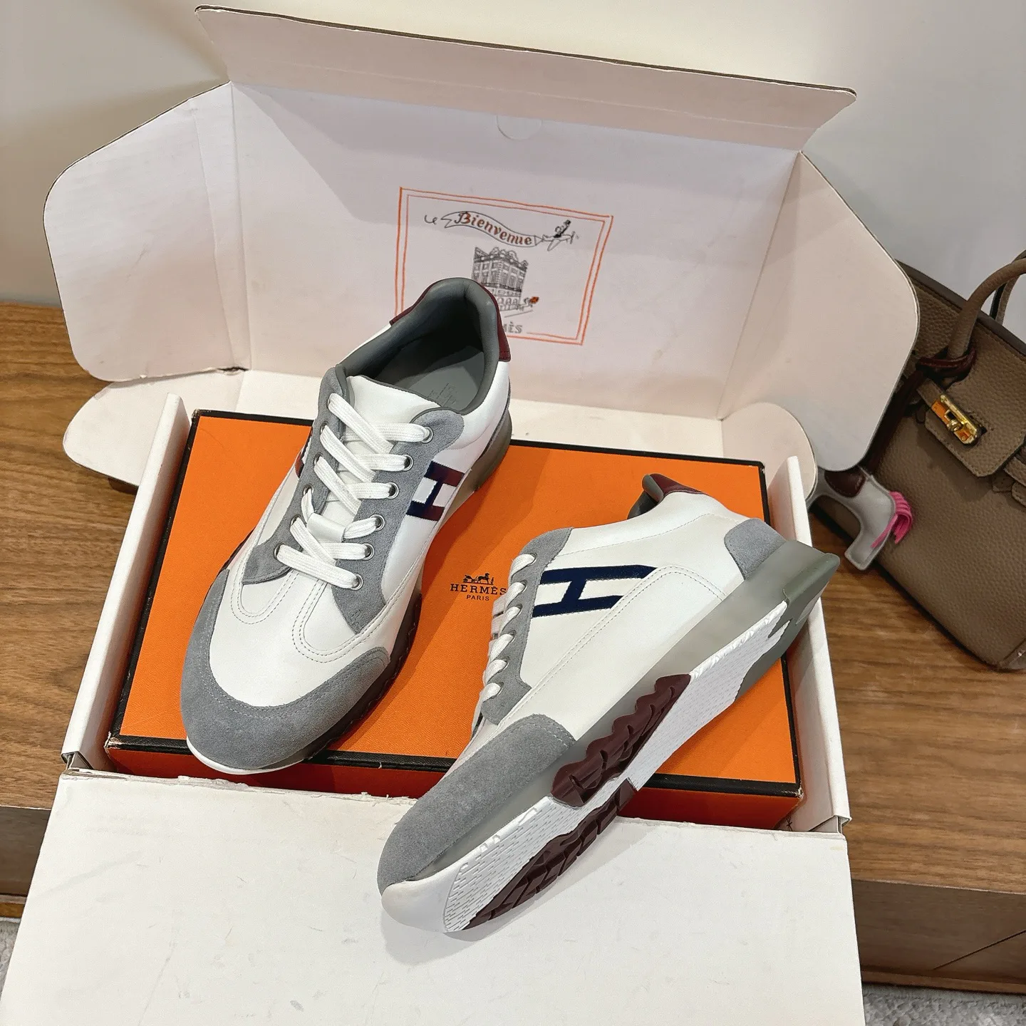 Кроссовки Женские Hermes 1886258