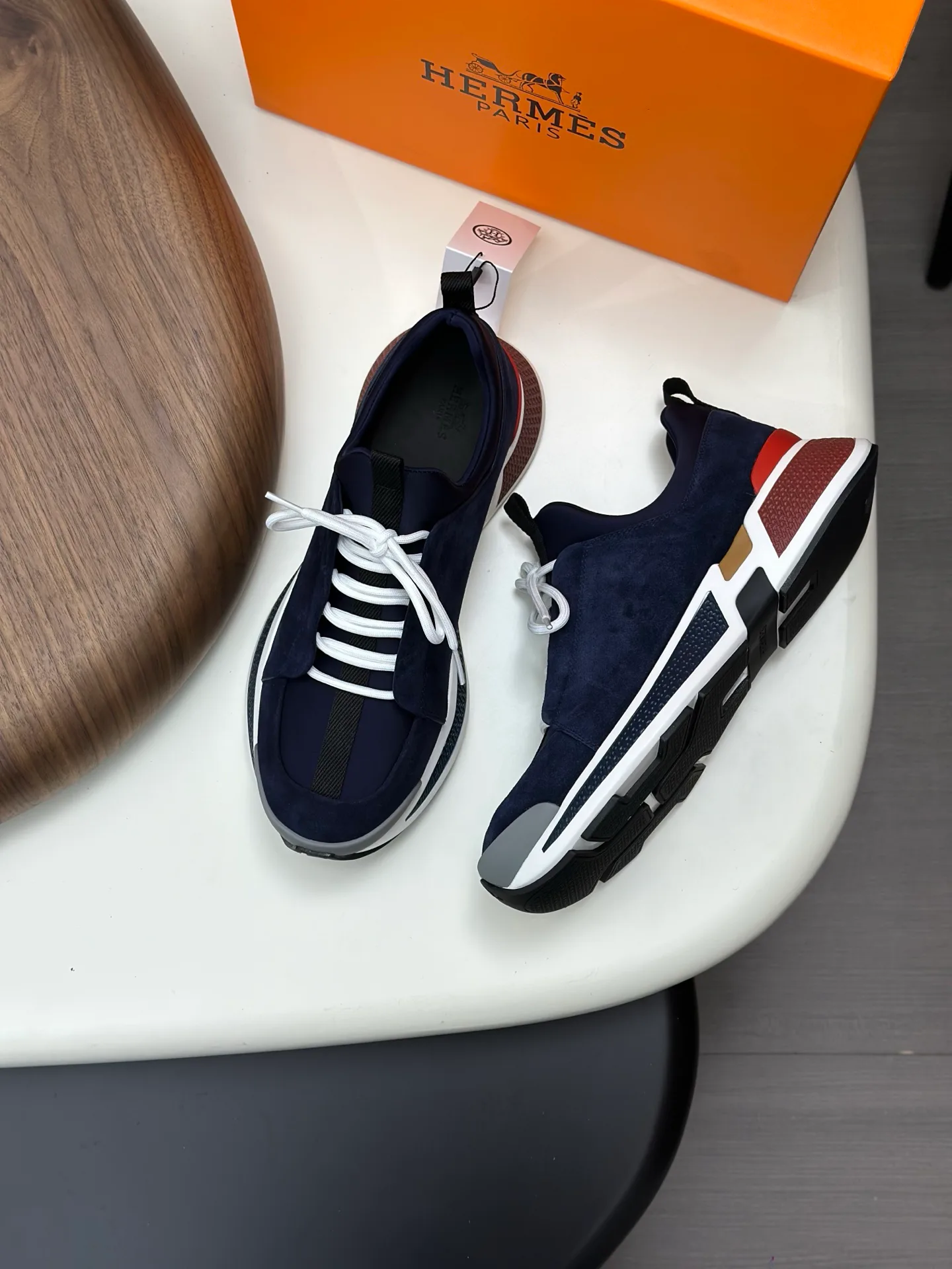 Кроссовки Мужские Hermes 1193020