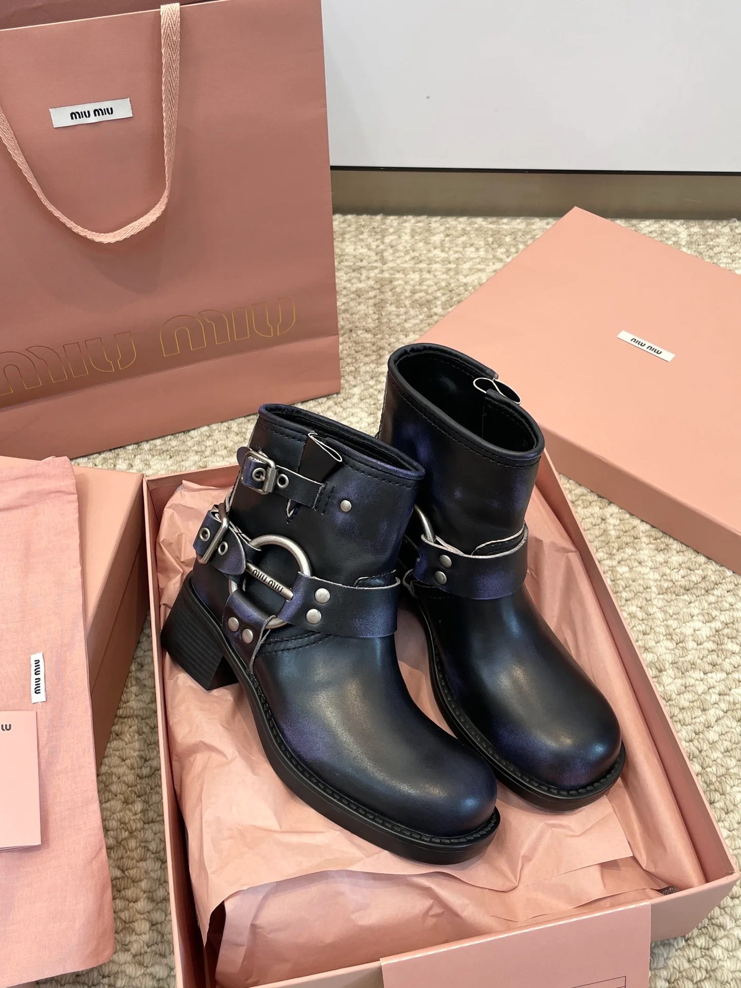 Ботильоны Женские Miu Miu 407475