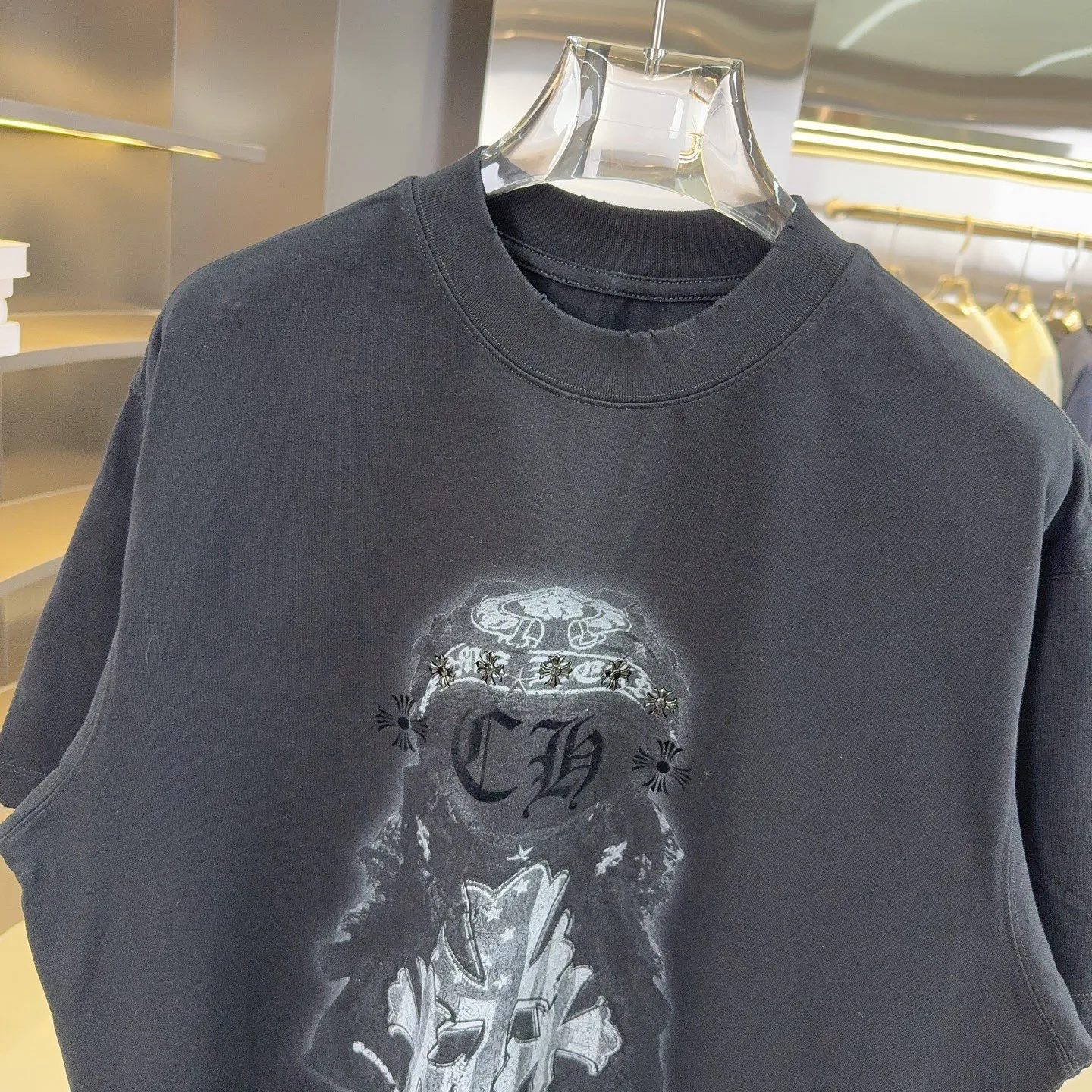 Футболки Мужские Chrome Hearts 1264228