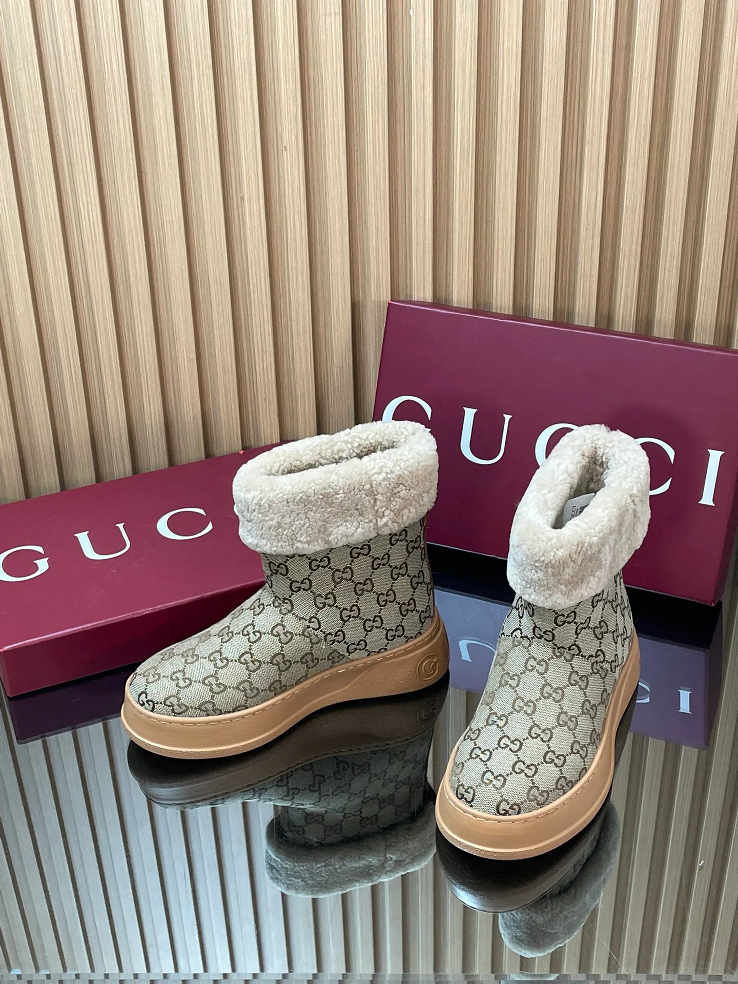 Угги Женские Gucci 575212