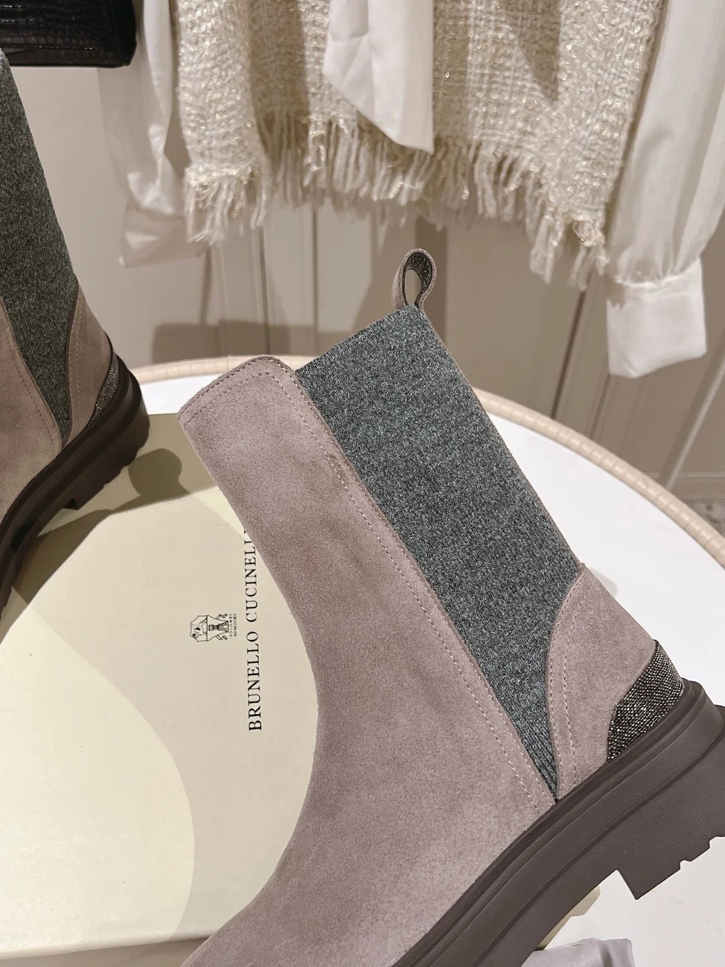Ботинки Женские Brunello Cucinelli 18217268