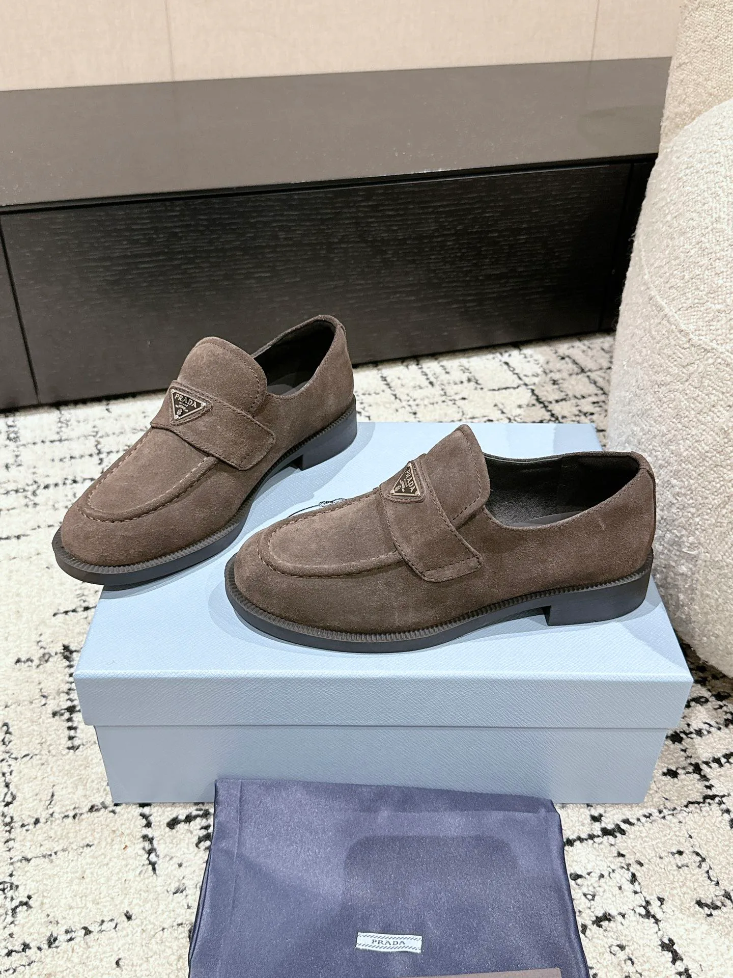 Лоферы Женские Prada 8098