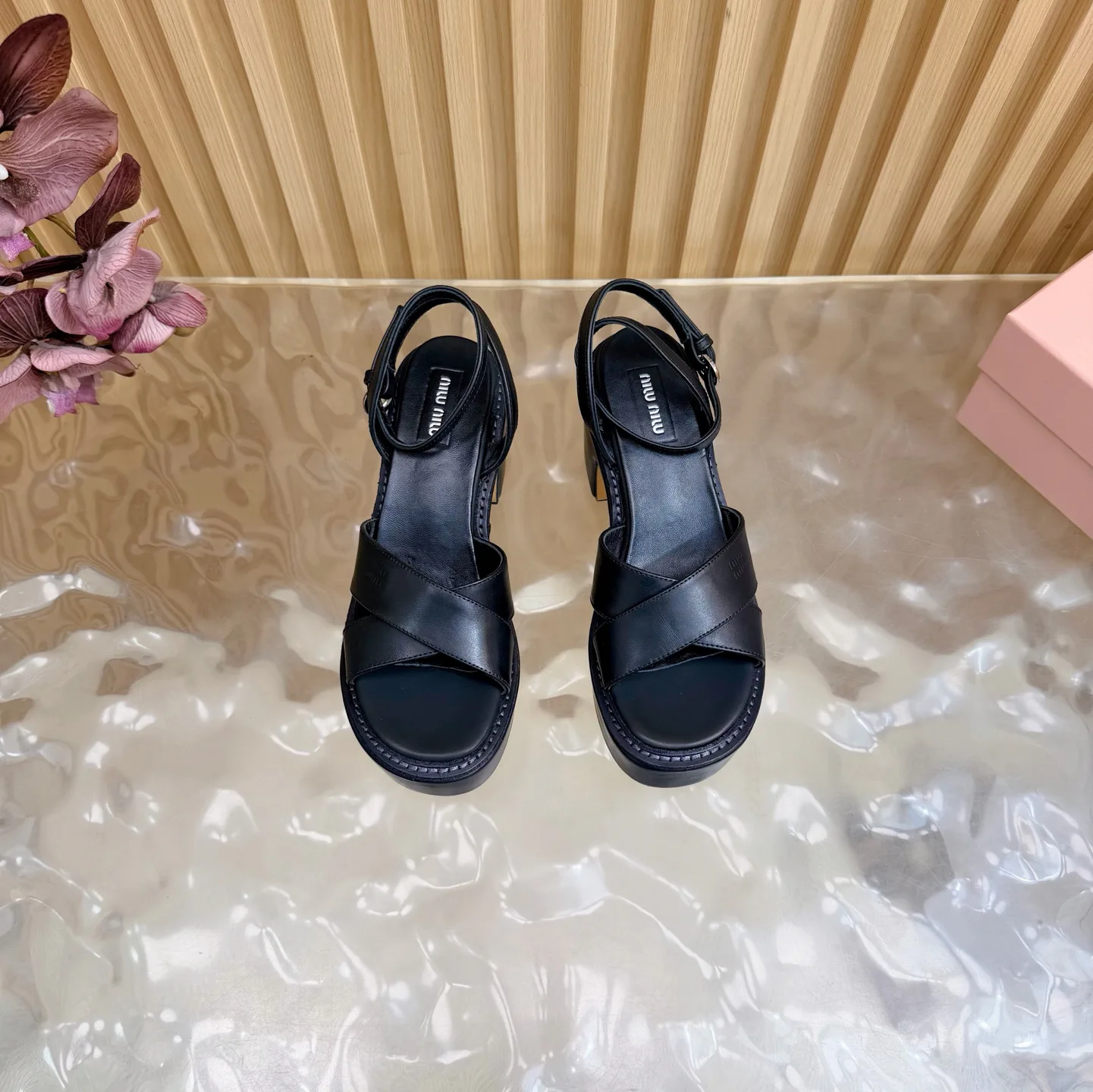 Босоножки Женские Miu Miu 11432098
