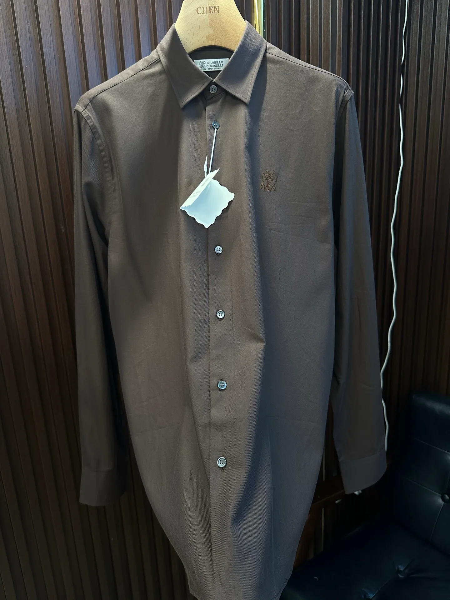 Рубашки Мужские Brunello Cucinelli 11383605