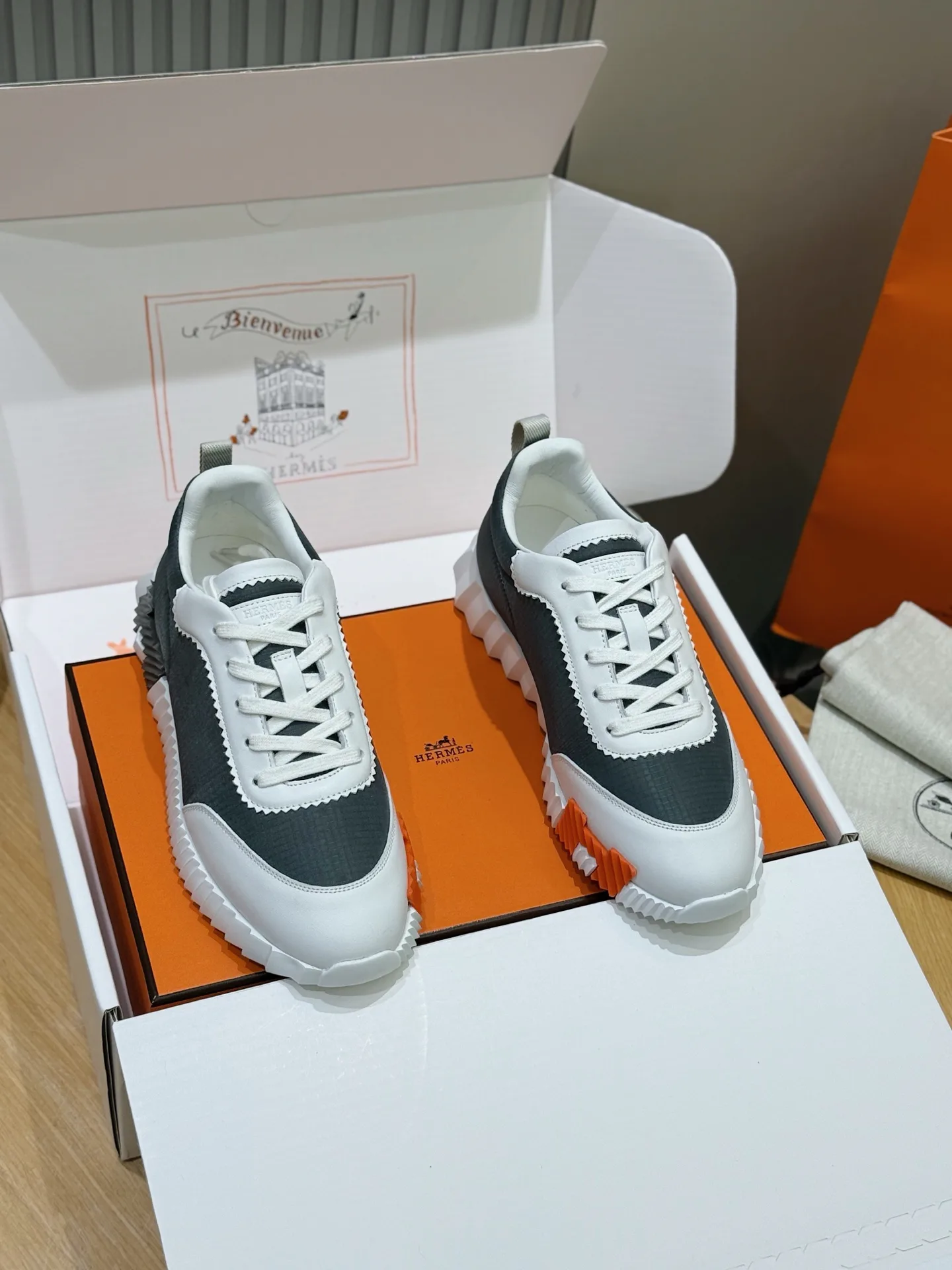 Кроссовки Мужские Hermes 13164668