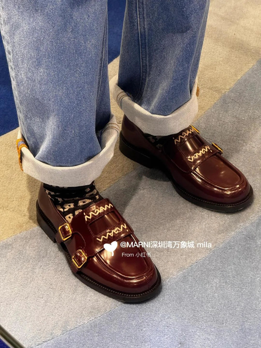 Лоферы Мужские Marni 15488