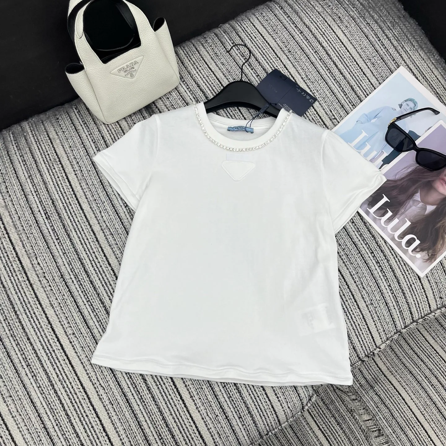 Футболки Женские Prada 13292412