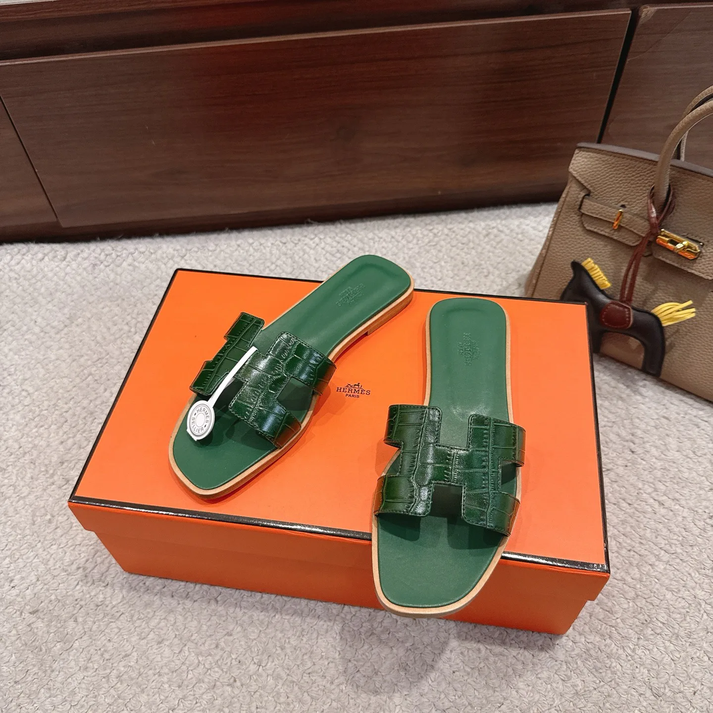 Шлепанцы Женские Hermes 17480671