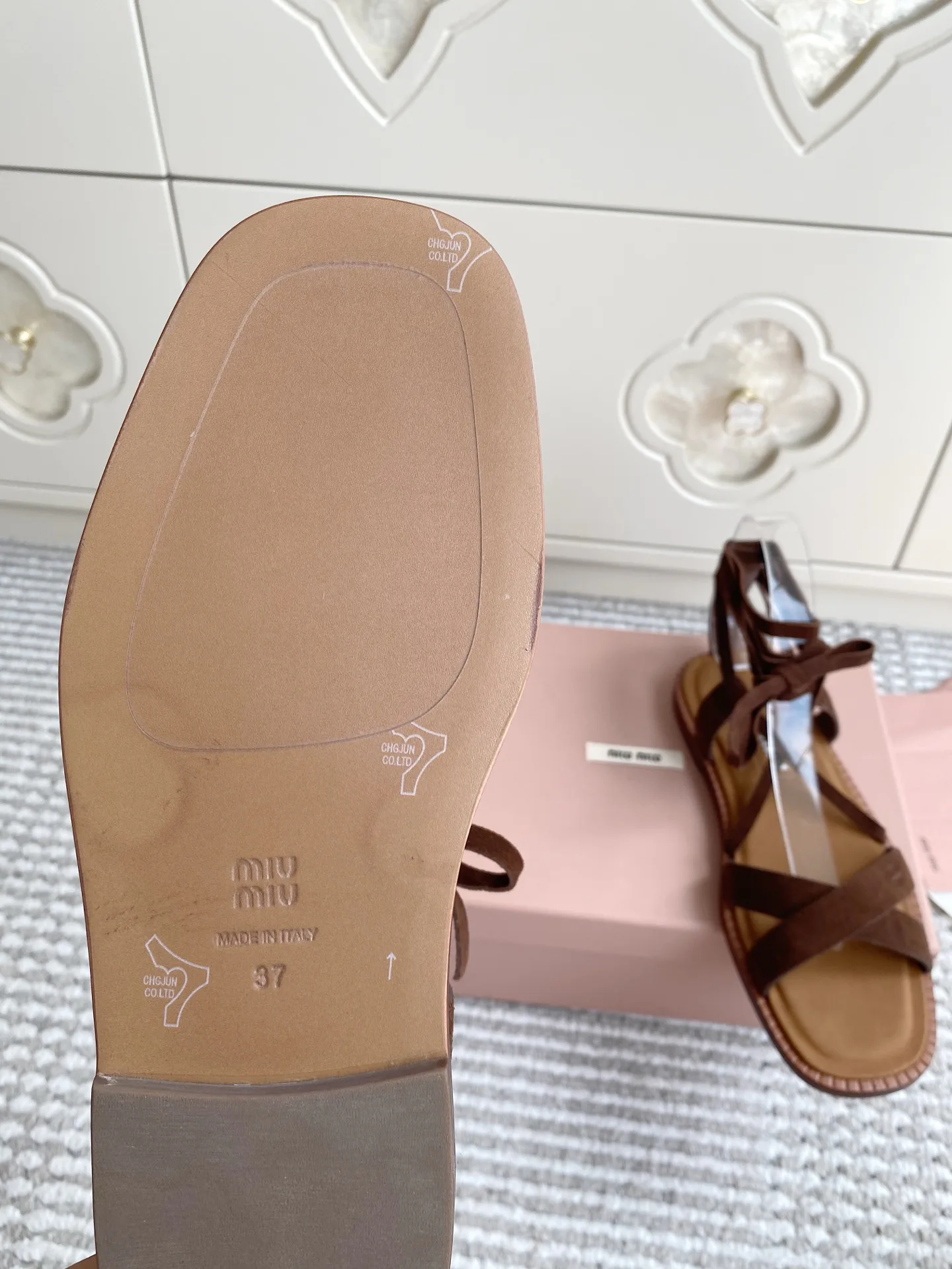 Босоножки Женские Miu Miu 16831153