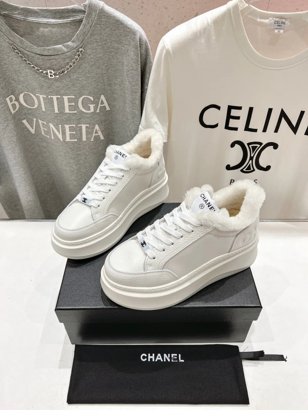 Кроссовки Женские Chanel 238389