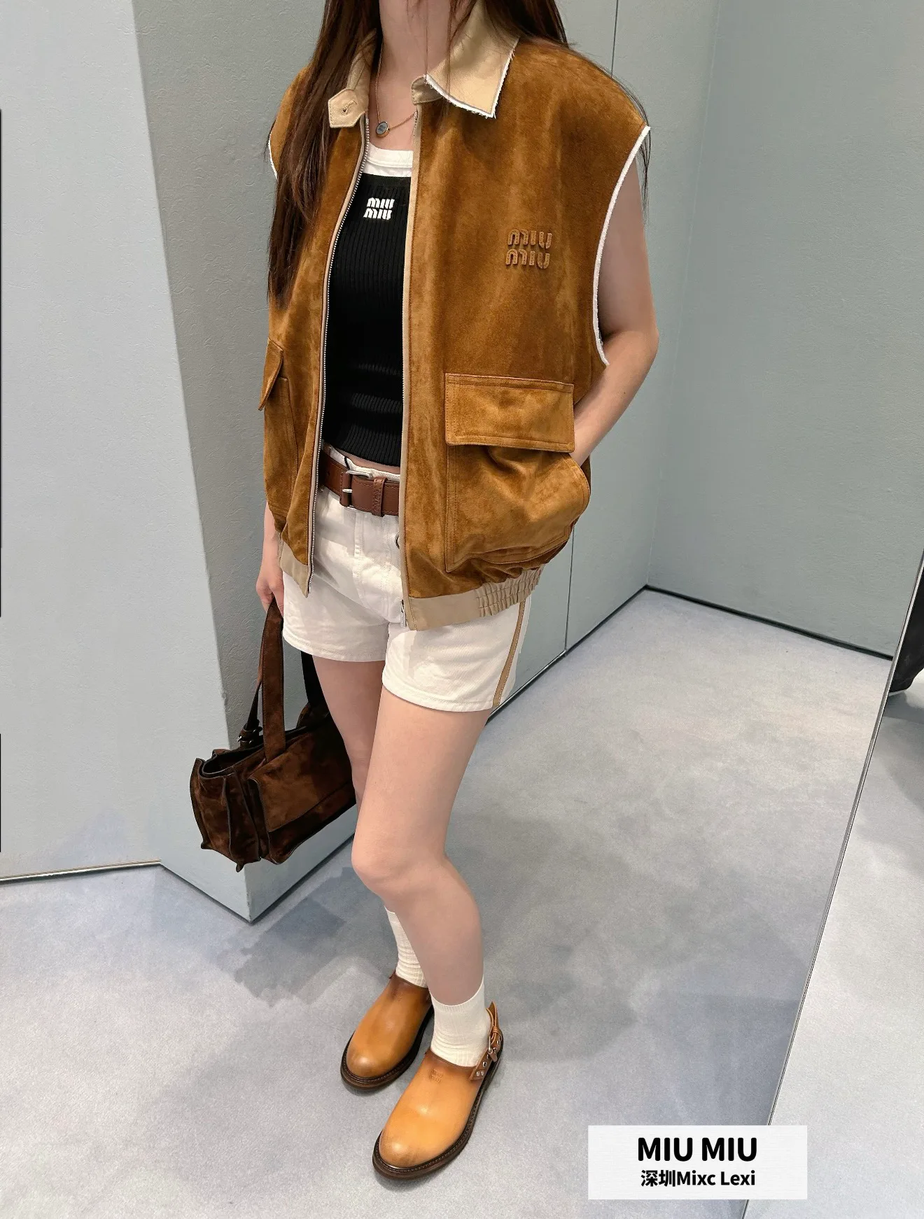 Жилеты Женские Miu Miu 18113487