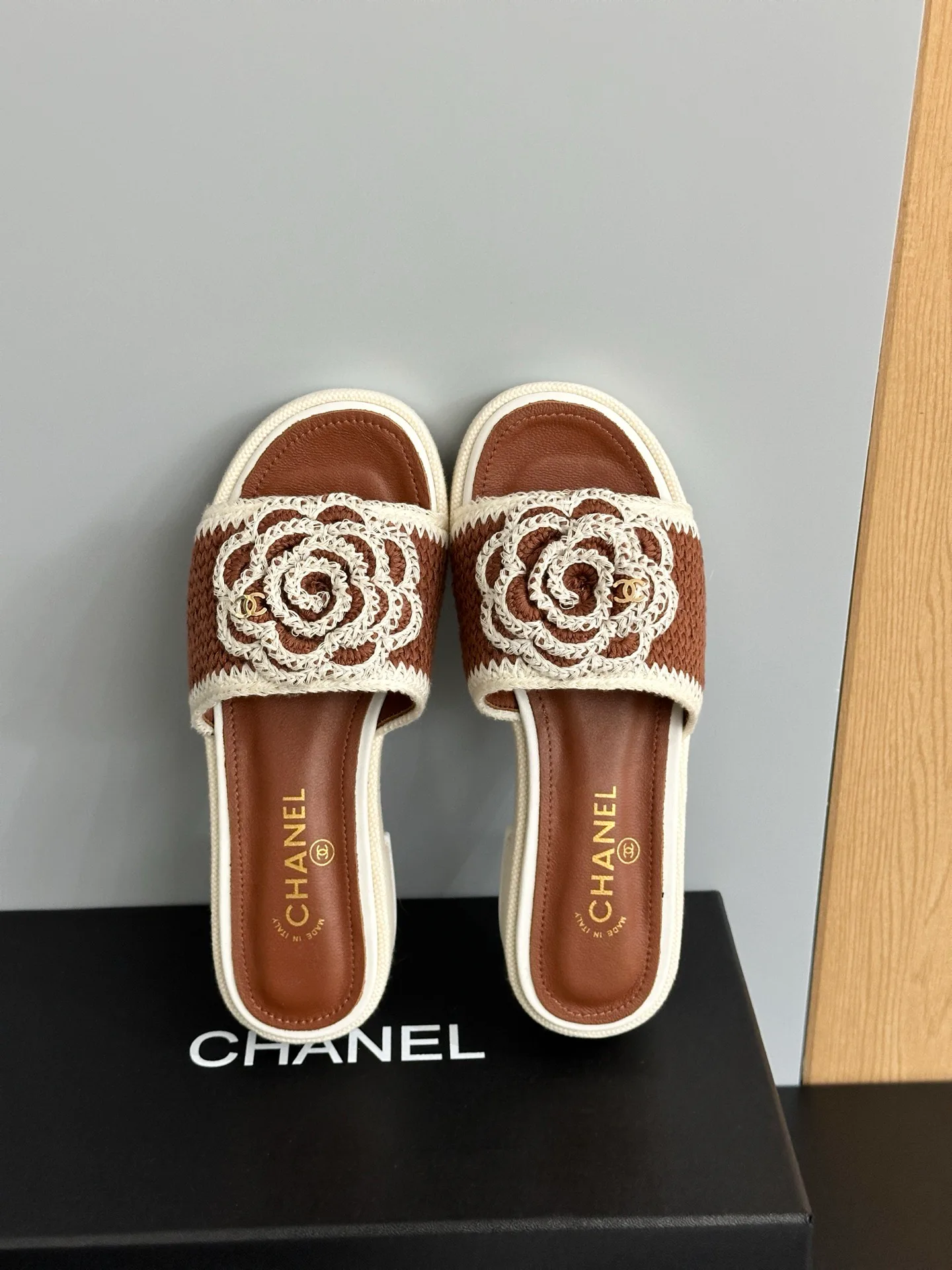 Шлепанцы Женские Chanel 492059