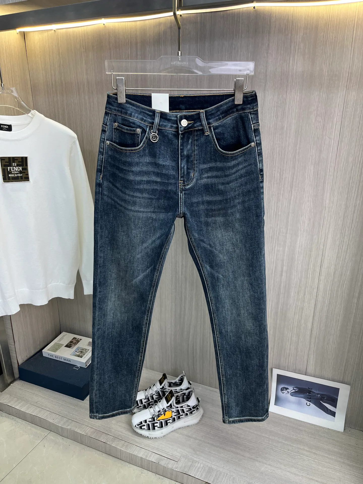 Джинсы Мужские Gucci 18492081