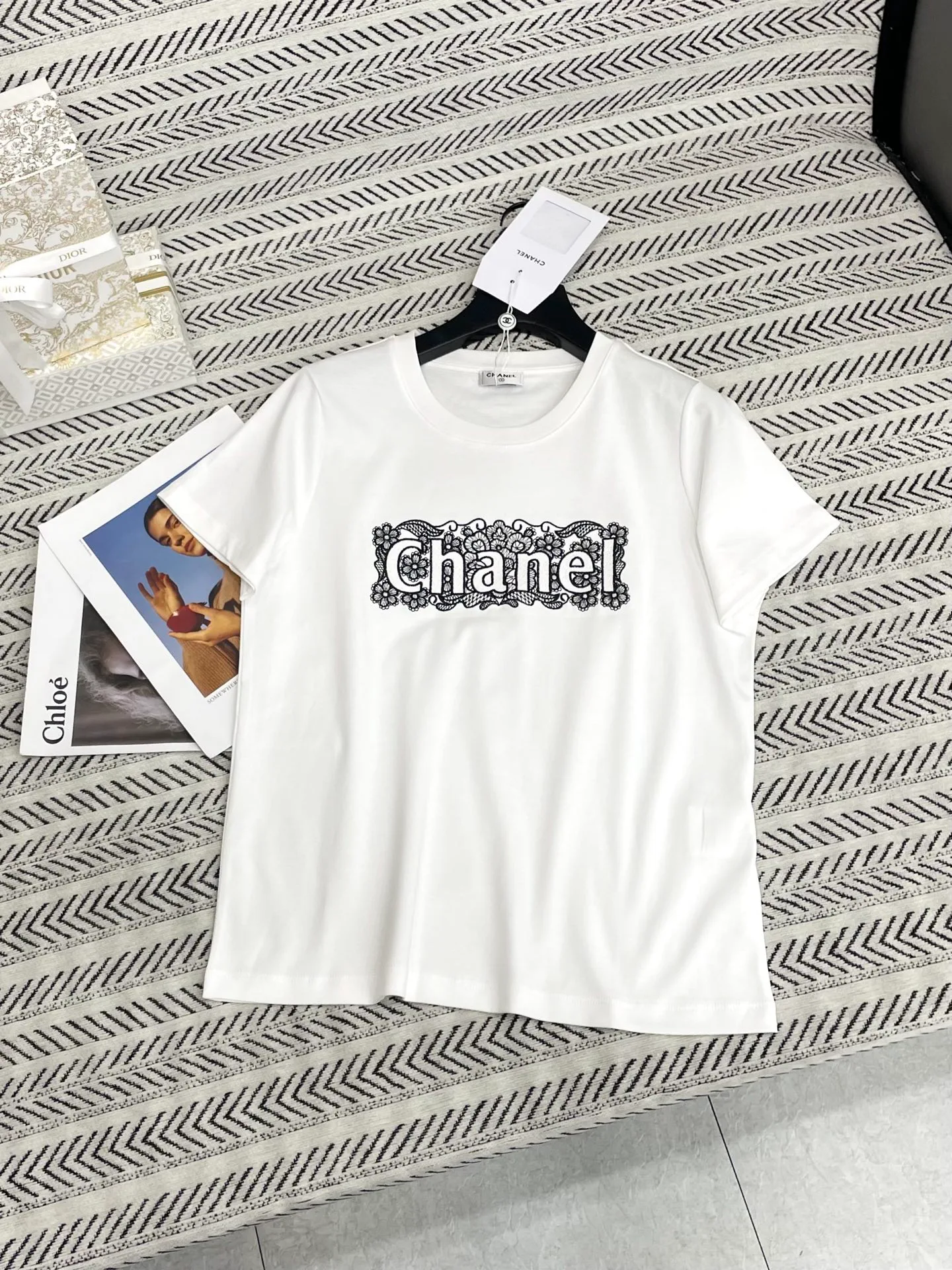 Футболки Женские Chanel 4523603