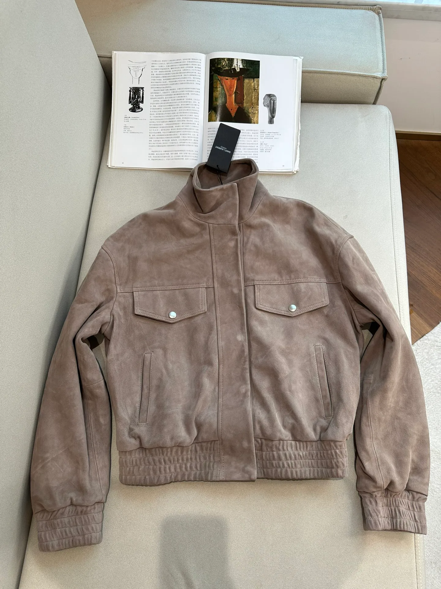 Кожаные Куртки И Дублёнки Женские Saint Laurent 11518173