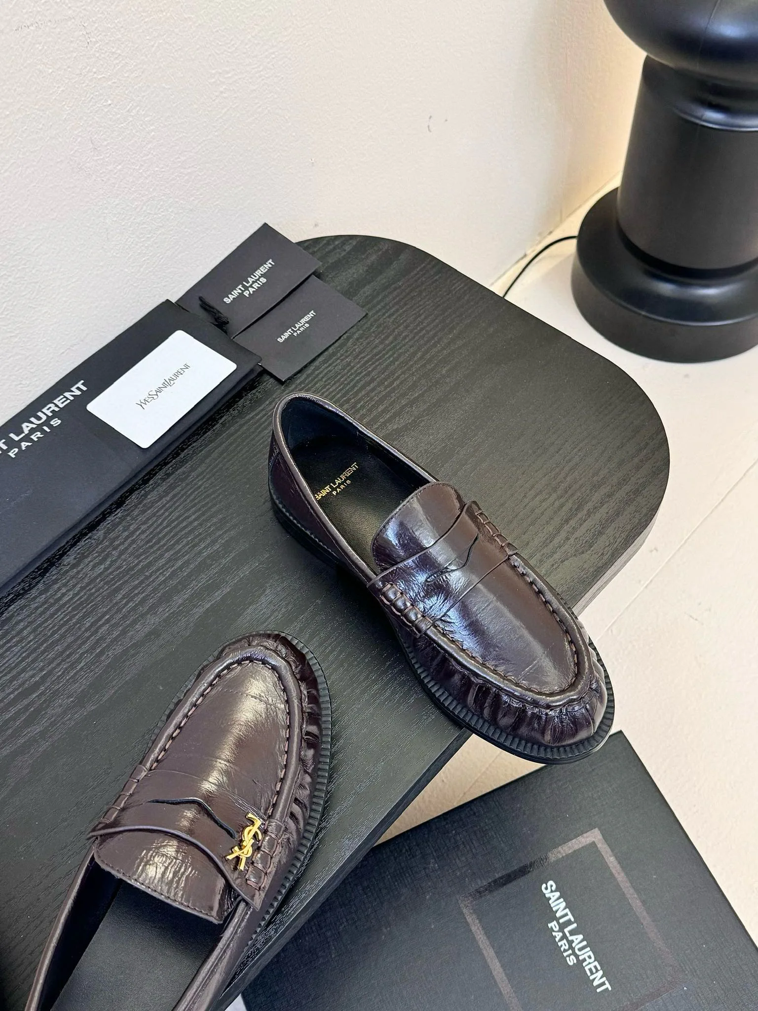 Лоферы Женские Saint Laurent 80668