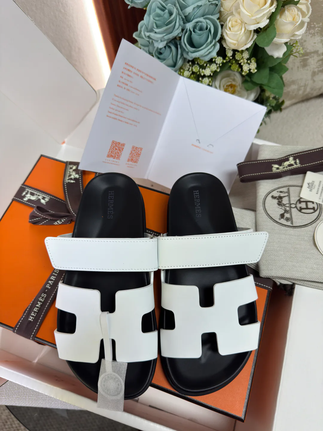 Шлепанцы Женские Hermes 16736