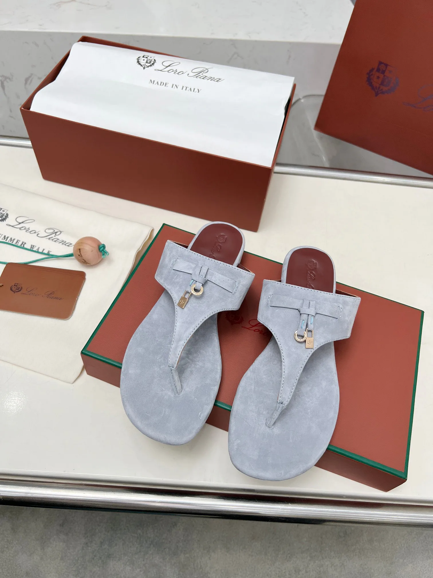 Шлепанцы Женские Loro Piana 35865