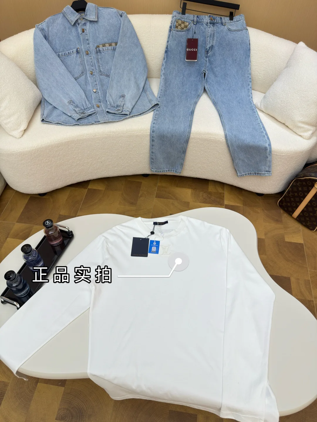 Лонгсливы Мужские Louis Vuitton 10983744