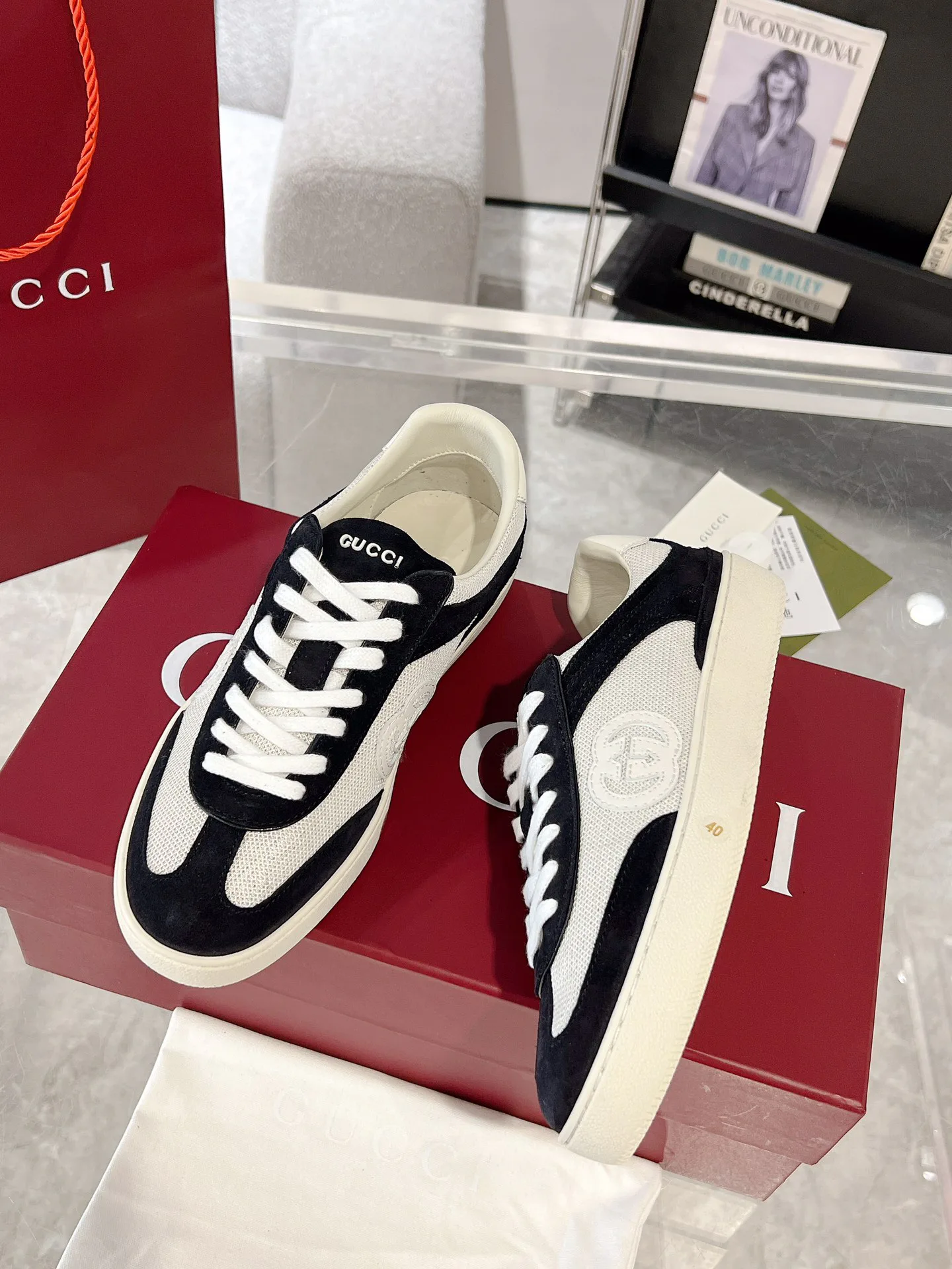 Кеды Женские Gucci 6212