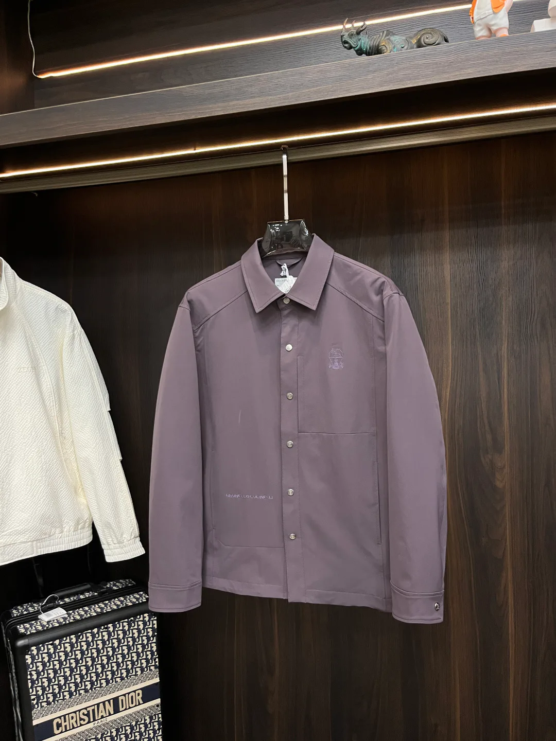 Куртки И Пуховики Мужские Brunello Cucinelli 11865299