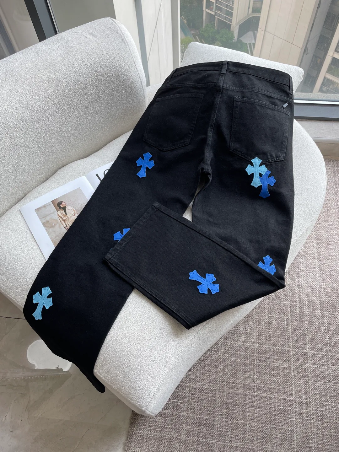 Джинсы Женские Chrome Hearts 13169914