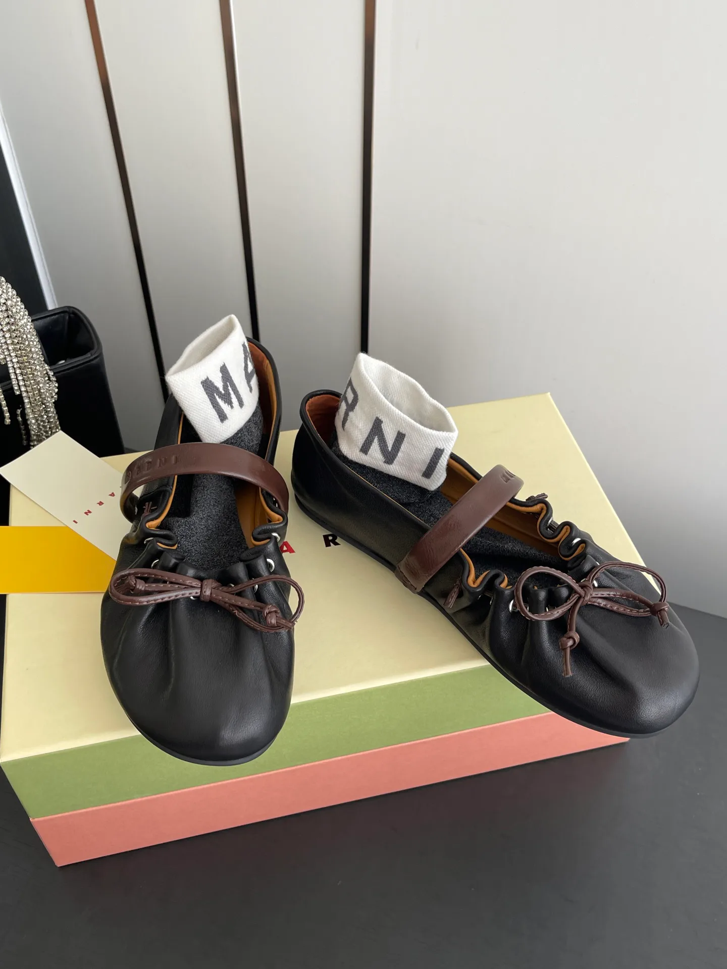 Балетки Женские Marni 713965