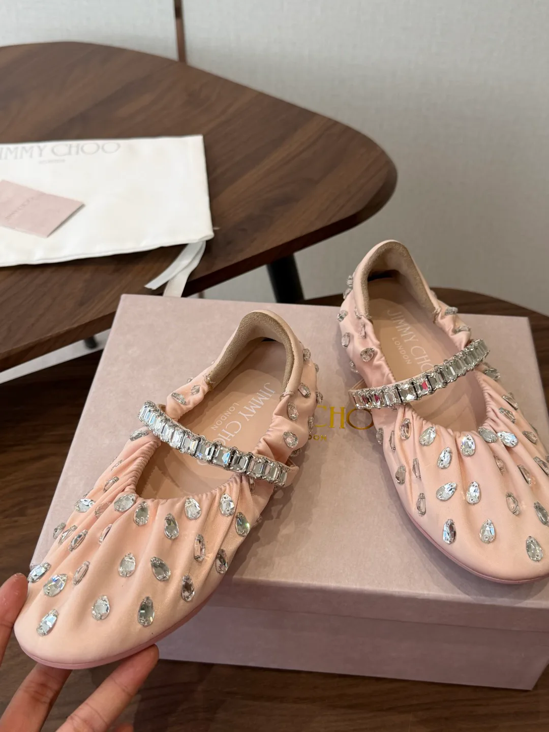 Балетки Женские Jimmy Choo 18258085